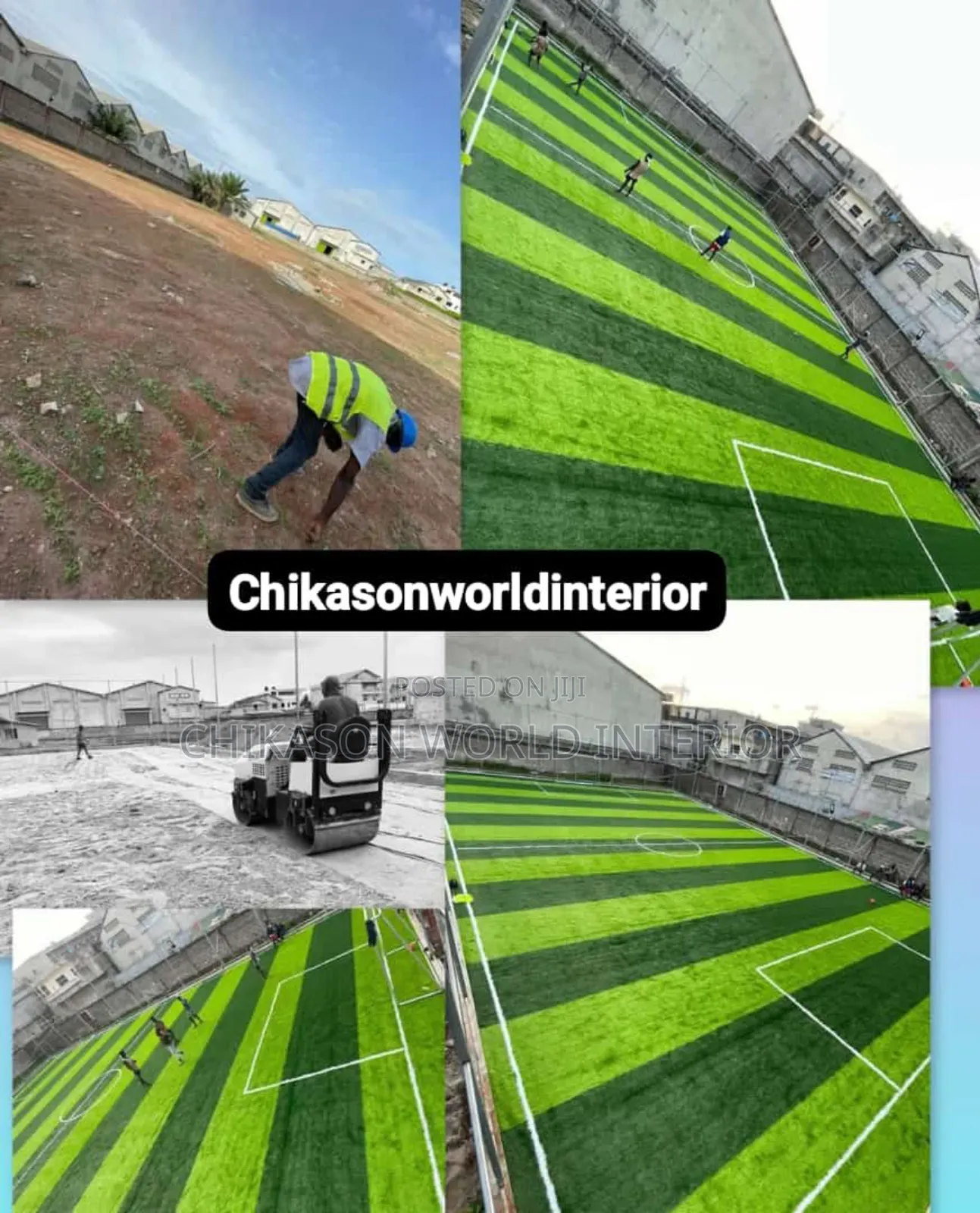50mm Football Grass