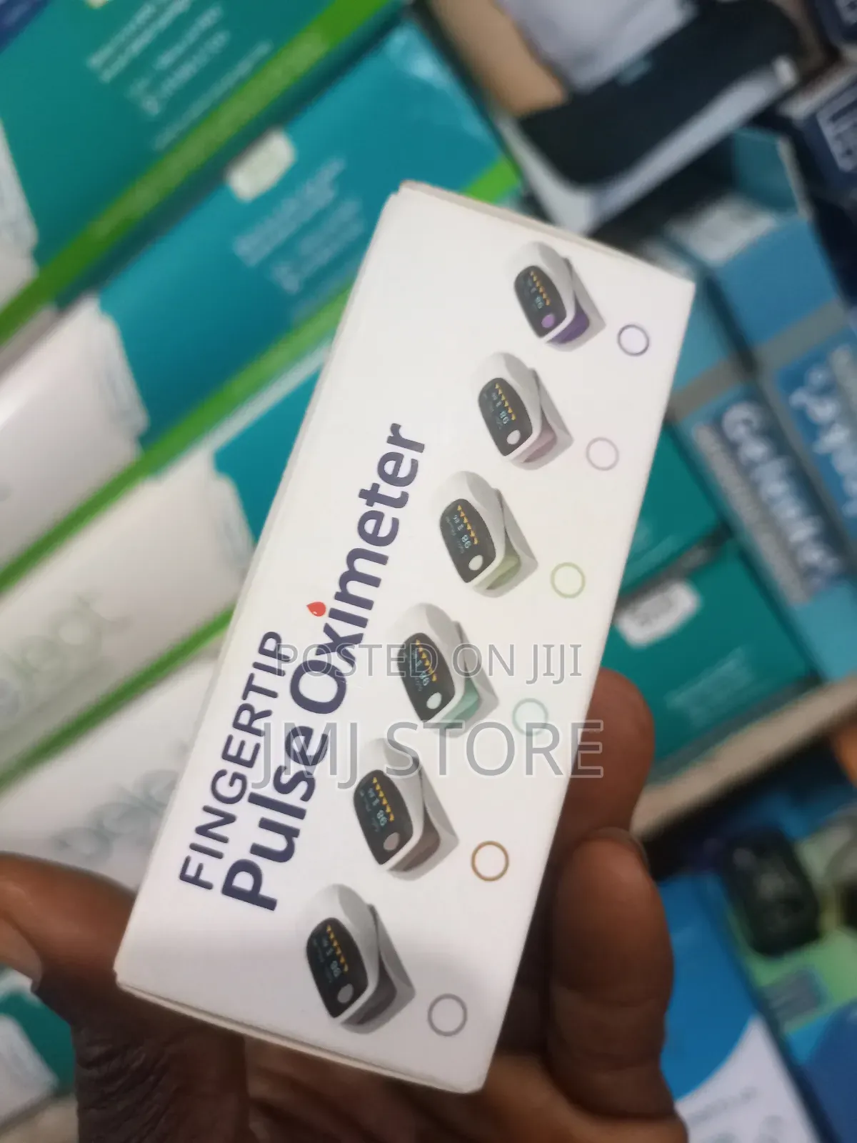 Fingertip Pulse Oximeter Heartbeat Monitor