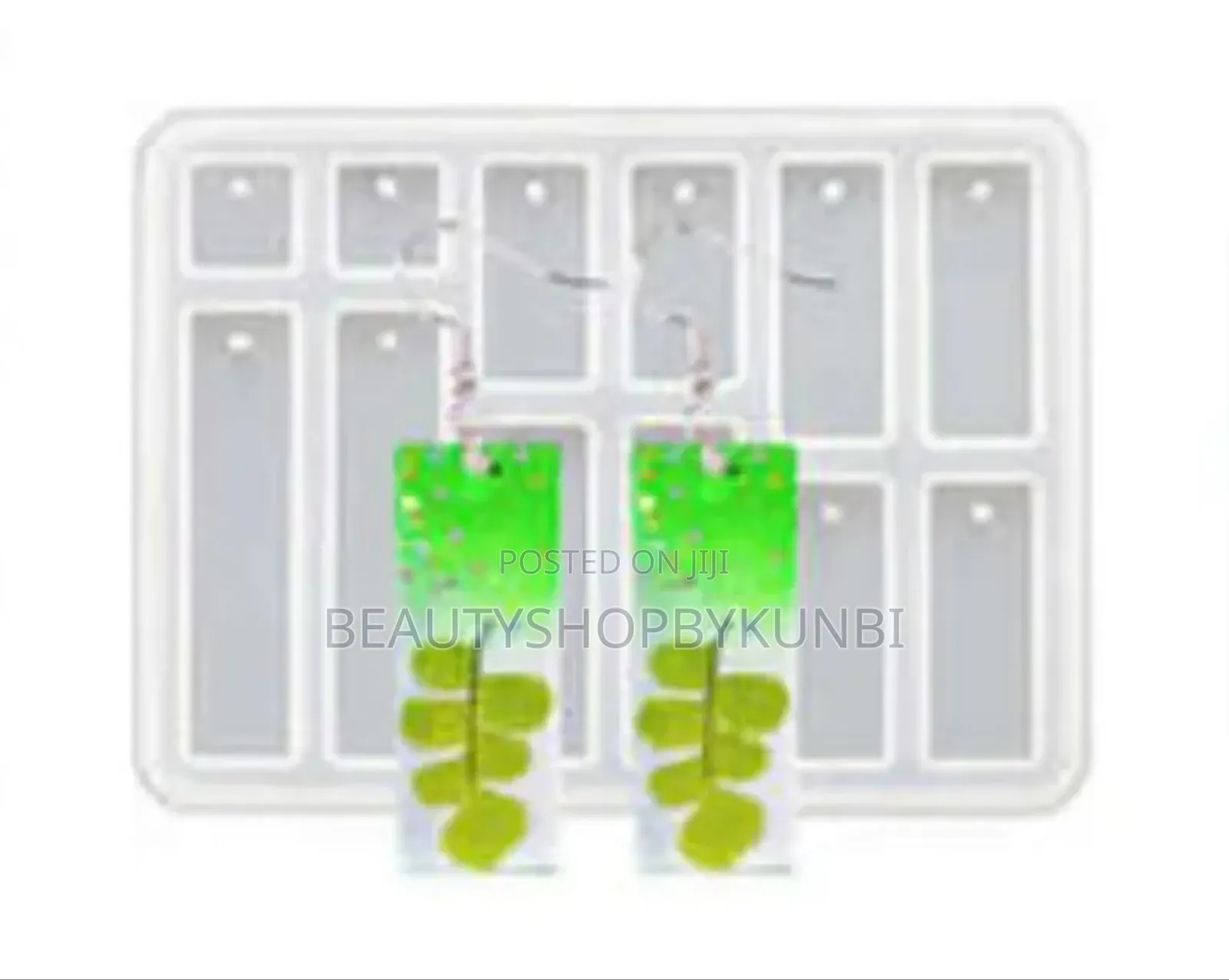 Resin Jewelry Mold for Earrings Keyrings Pendant Resin Mold
