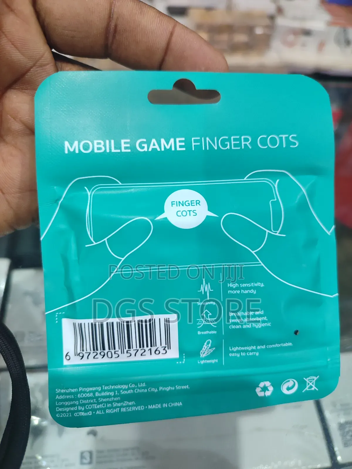 Coteeci Mobile Game Finger