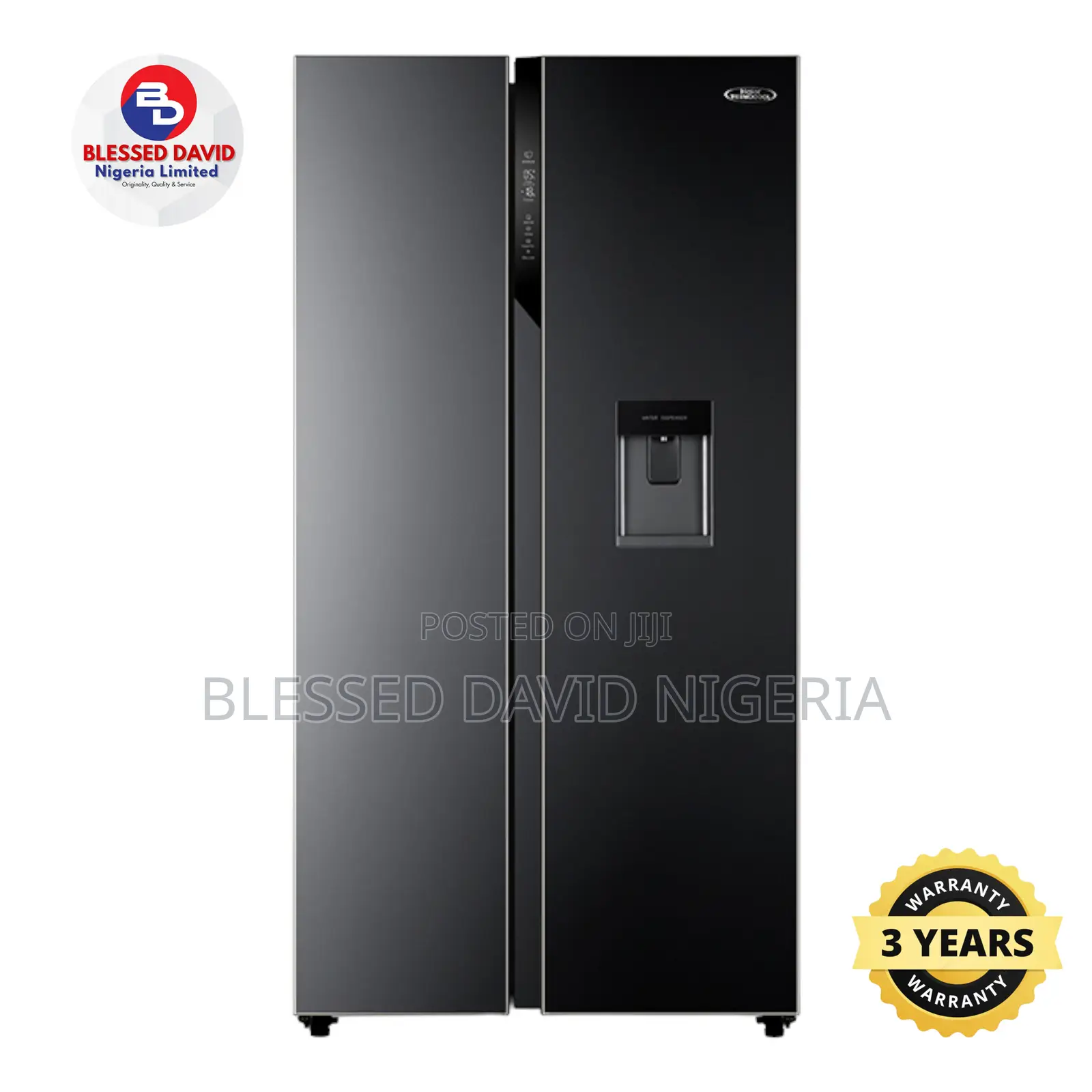 Haier Thermocool 540l Side By Side Refridgerator Hrf-540wbs