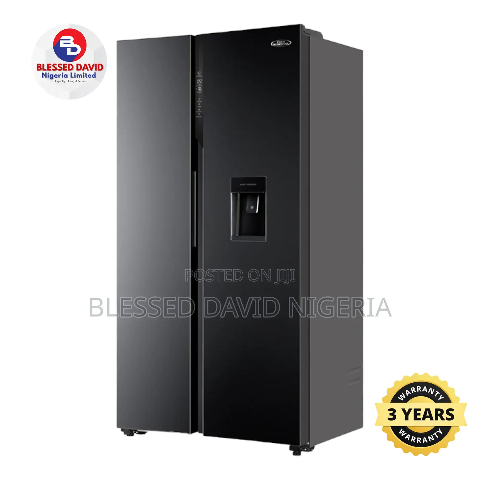 Haier Thermocool 540l Side By Side Refridgerator Hrf-540wbs