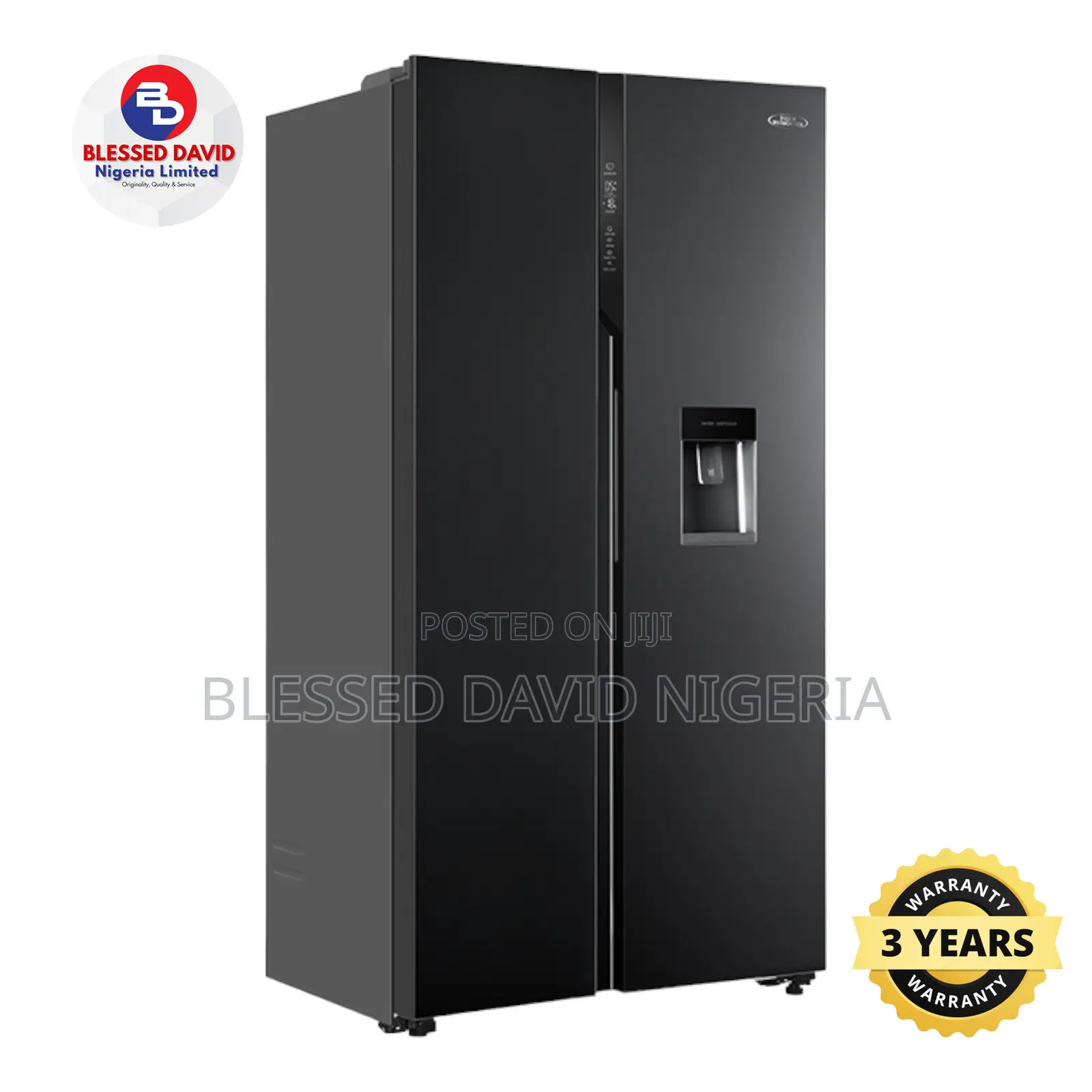 Haier Thermocool 540l Side By Side Refridgerator Hrf-540wbs