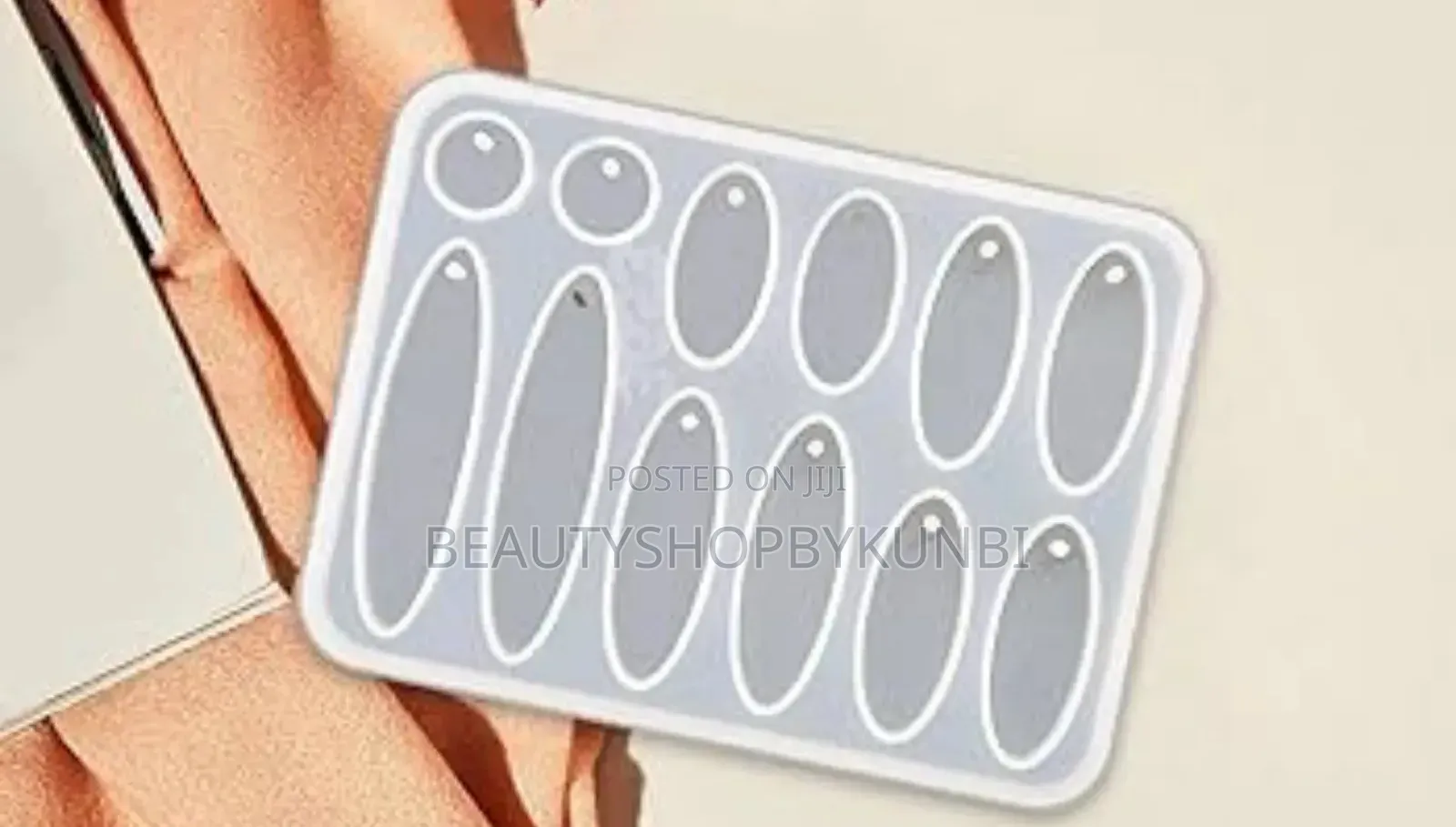 Round Oval Shape Resin Jewelry Mold