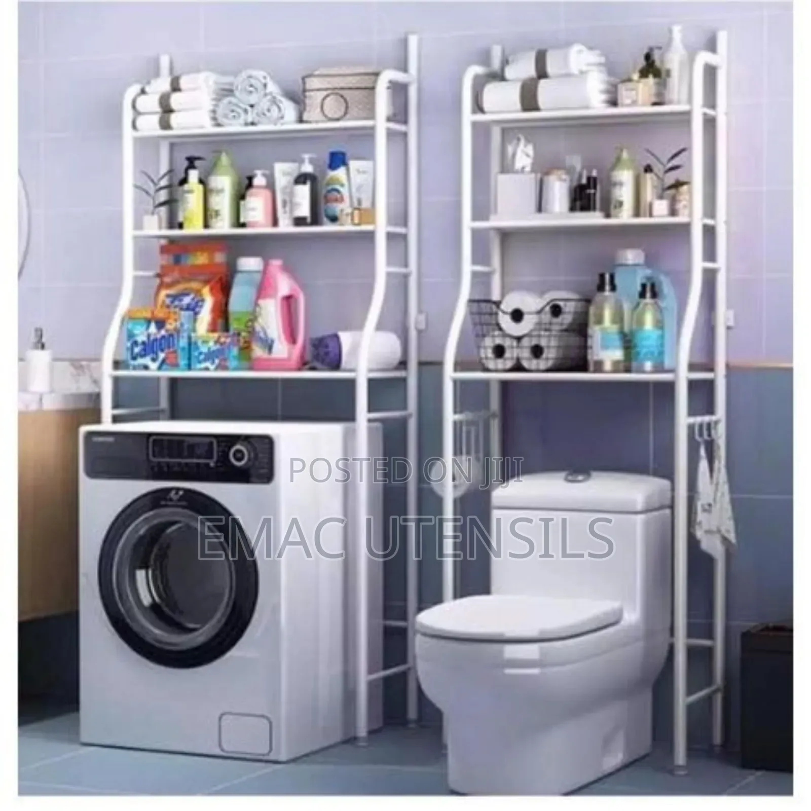 Toilet/ Bathroom Storage Rack, Shelve Organizer, Space.