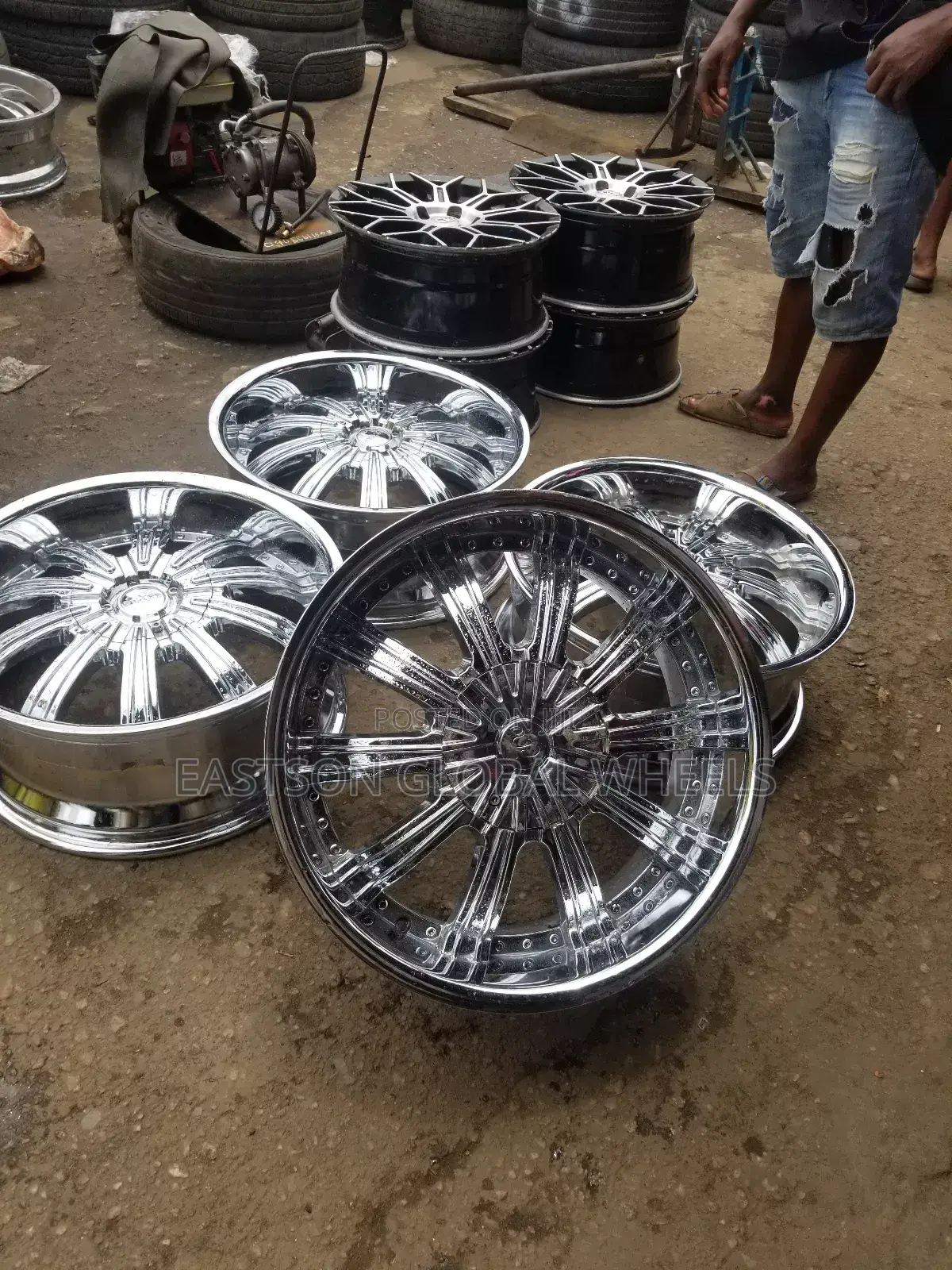 20 Inches Chrome Alloy Rim