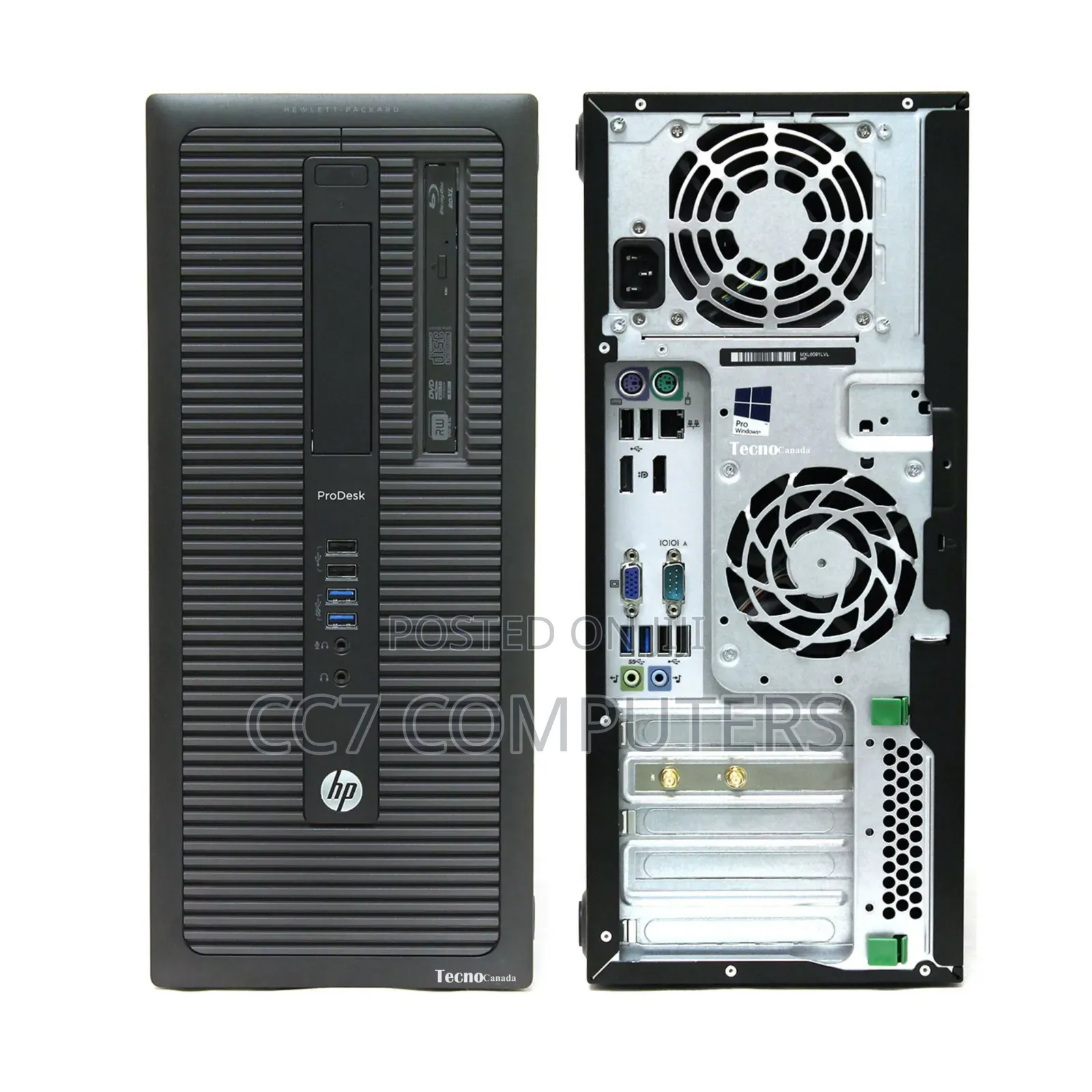 Desktop Computer HP ProDesk 600 G1 4GB Intel Core I5 HDD 500GB
