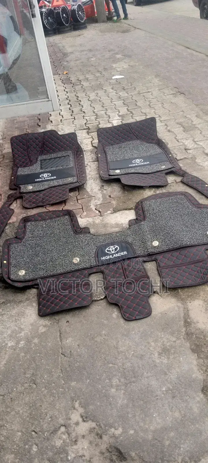 Quality Detachable Footmat for Toyota Highlander 2008 - 2012