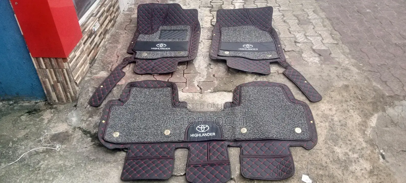 Quality Detachable Footmat for Toyota Highlander 2008 - 2012