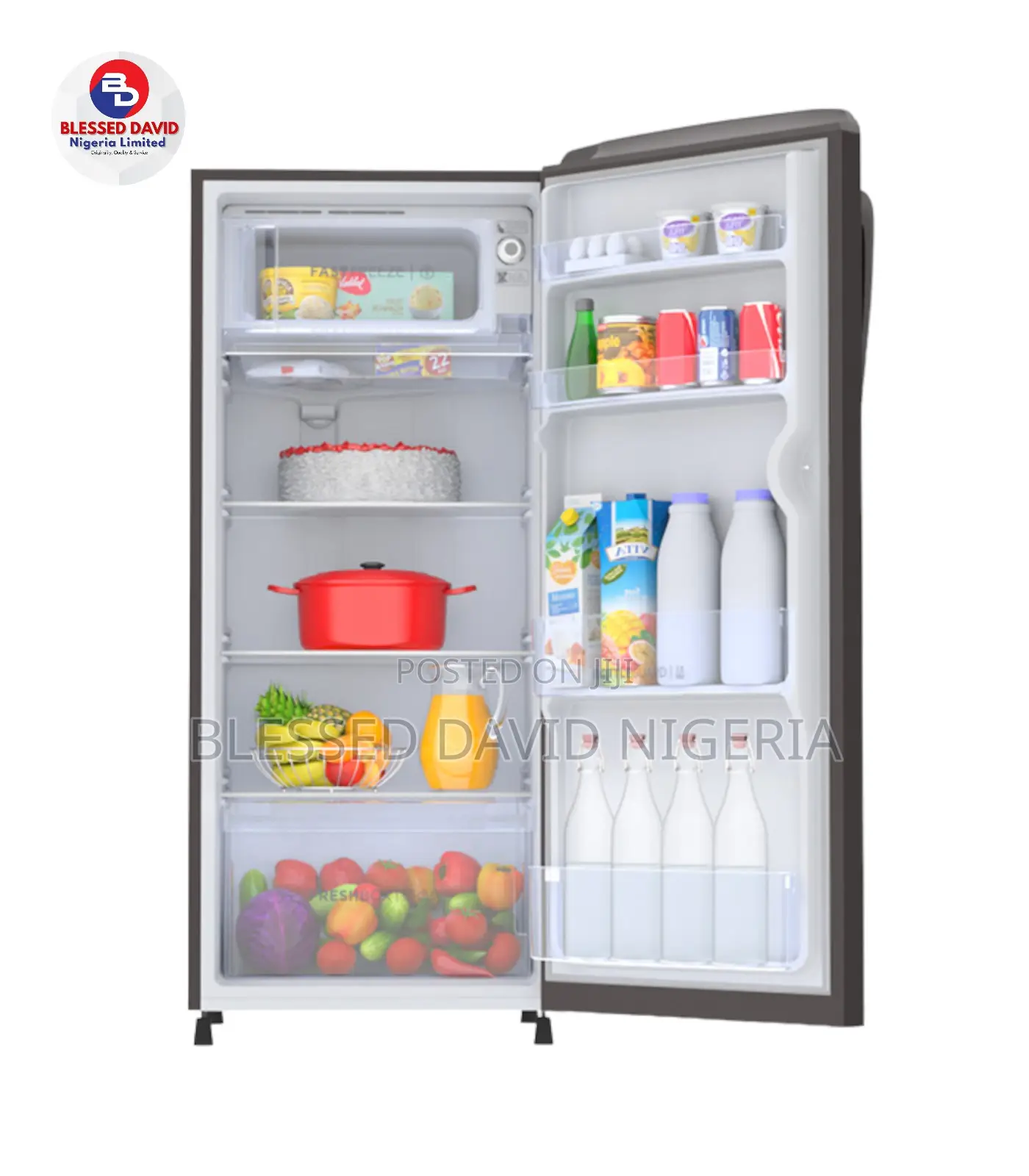 Haier Thermocool 195l Single Door Refrigerator - Hr-195cs