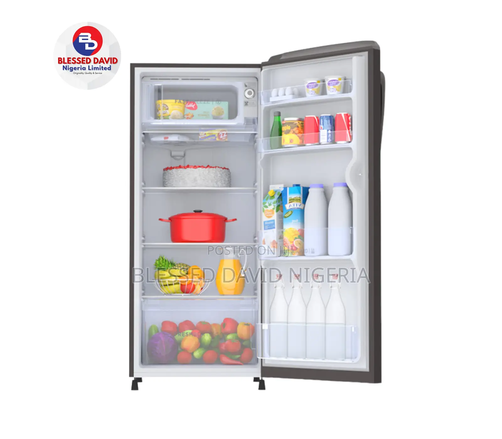 Haier Thermocool 185L Single Door Refrigerator - HR-185CS