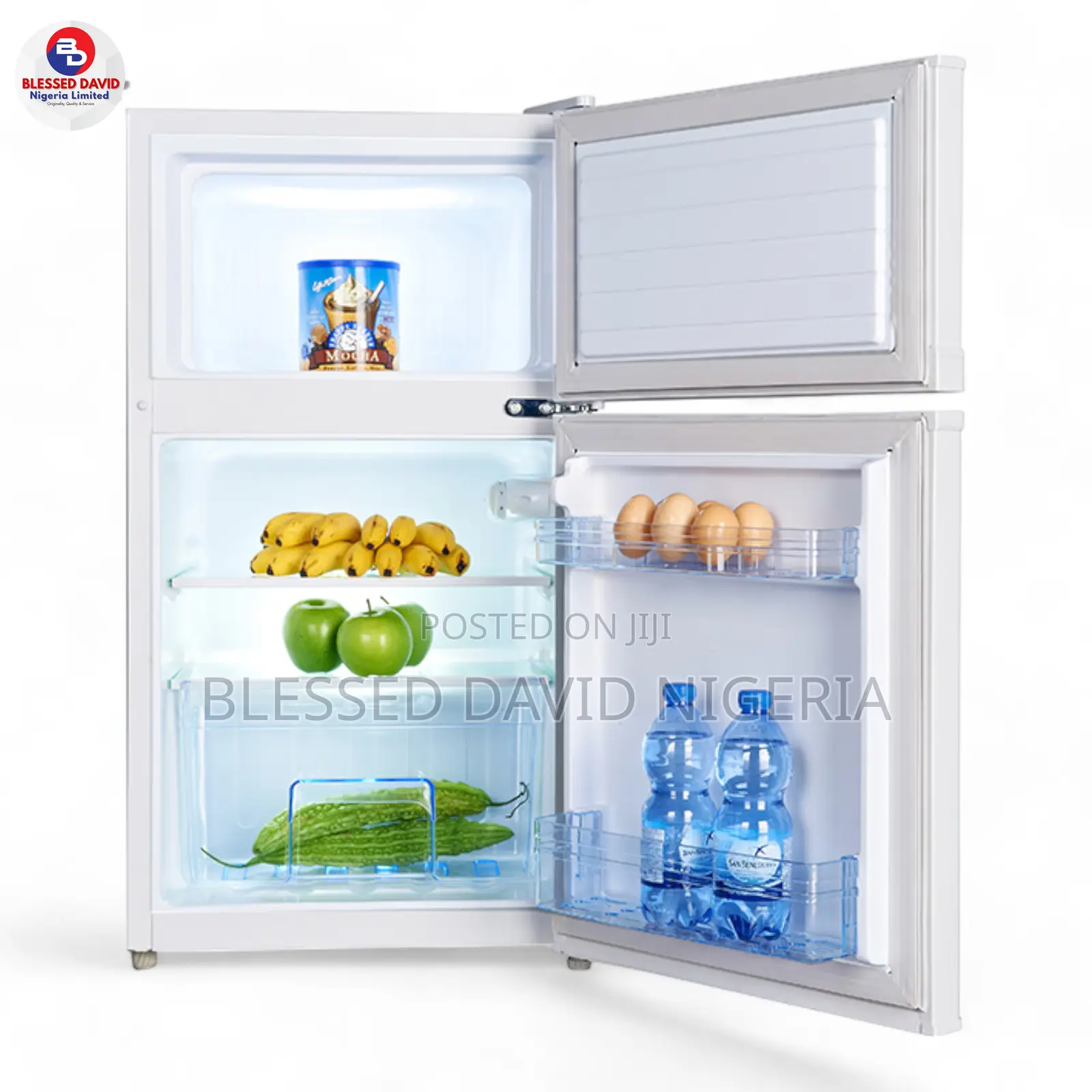 Haier Thermocool 80L Double Door Refrigerator - HRF-80BEX
