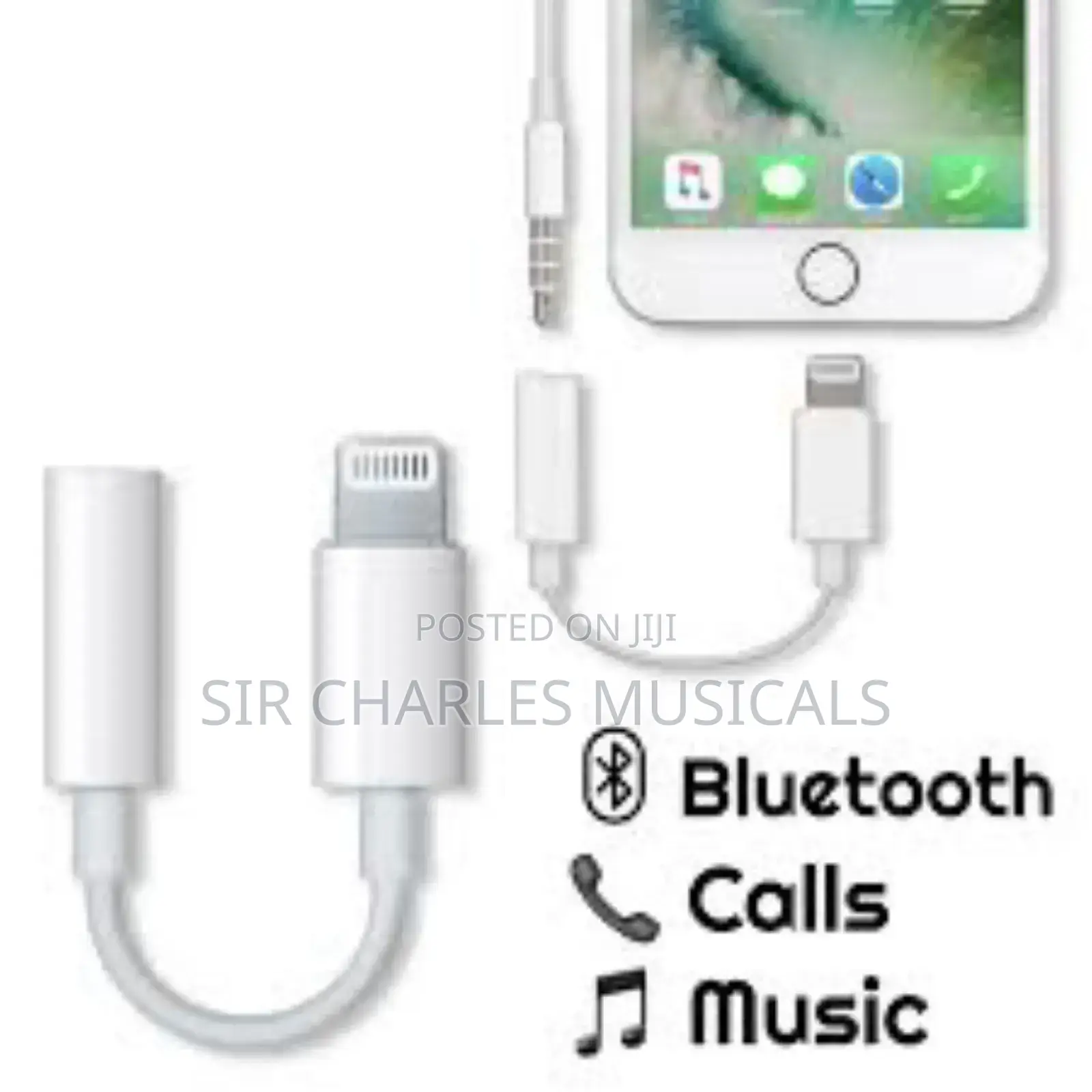 Original Headphone Jack Adapter For iPhone And Type C