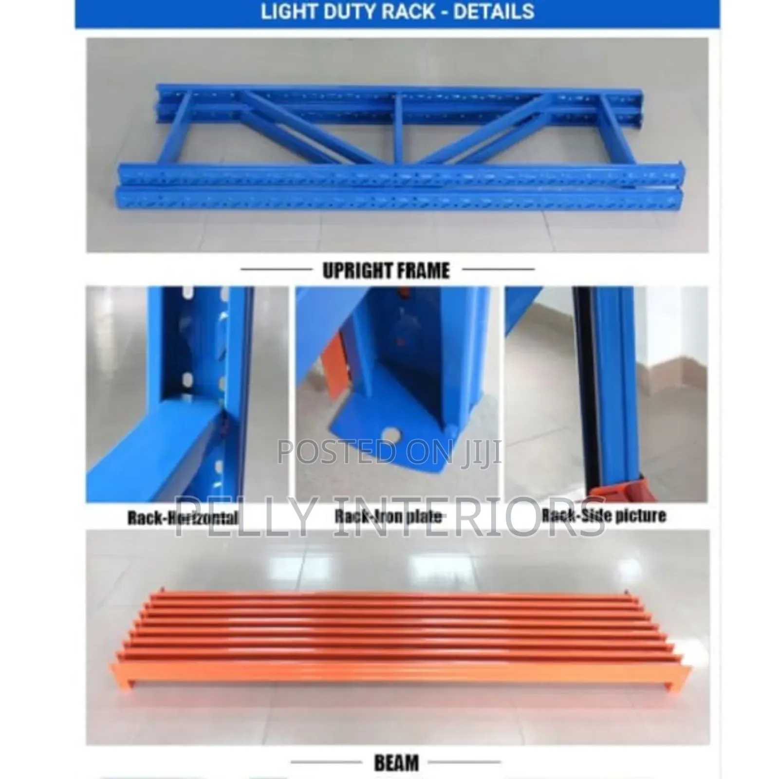 8ft by 6ft Heavy Duty Storage Shelves