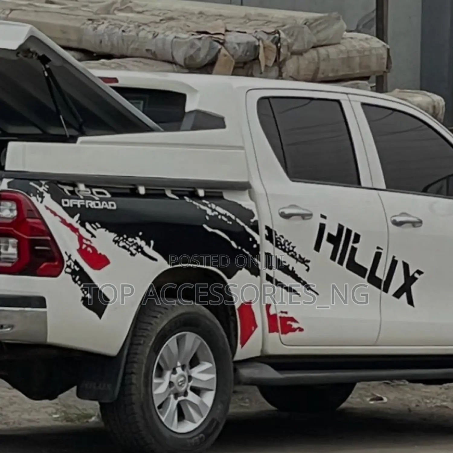 Body Stickers For Toyota Hilux Tundra Tacoma Mitbusi