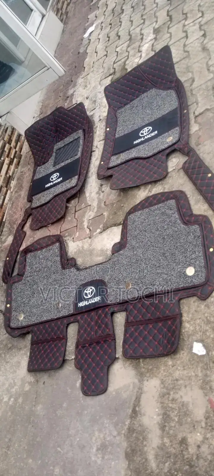 Quality Detachable Footmat for Toyota Highlander 2008 - 2012