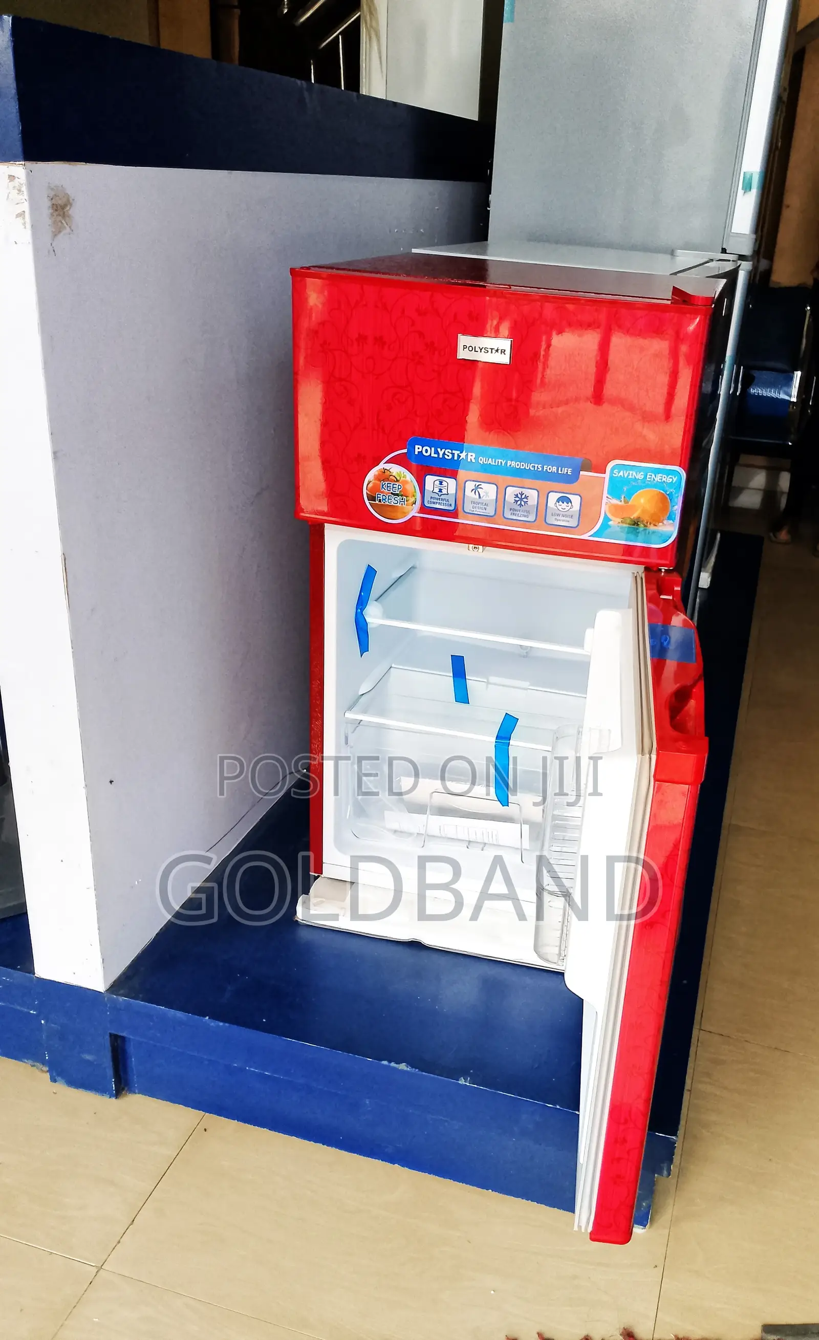 New Pv-dd2036lr Double Door 80W Refrigerator