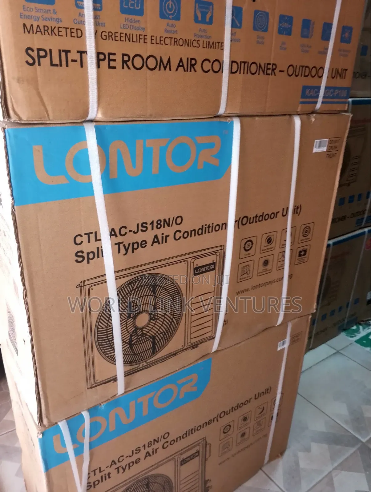 Lonton Split Unit Air Conditioner With Intelligence Cooling