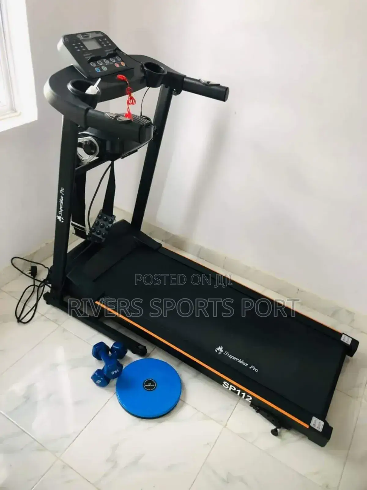 Supermaxpro 2hp Treadmill With Massager and More