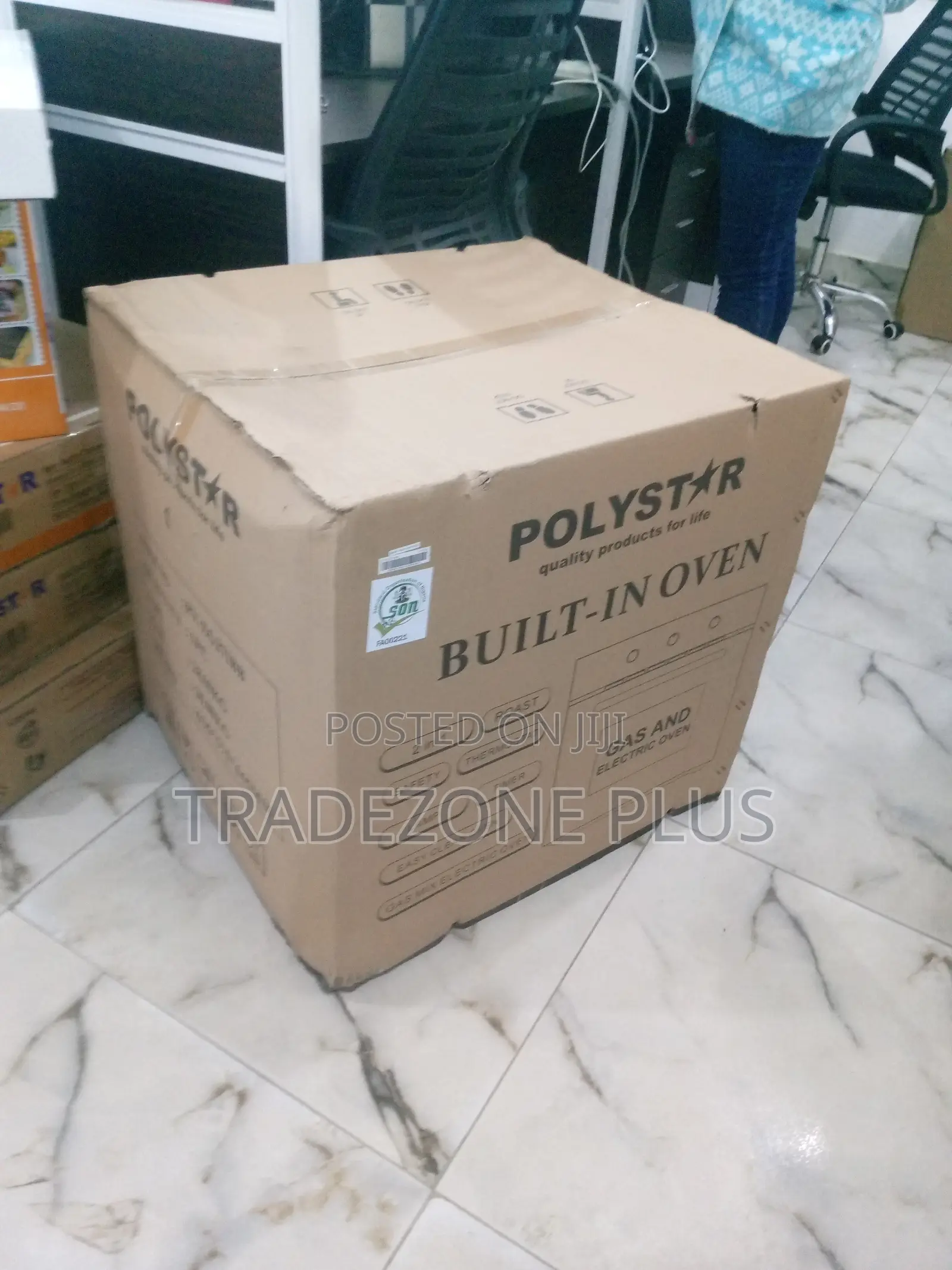 New in Polystar Electric Gas Built-in Oven