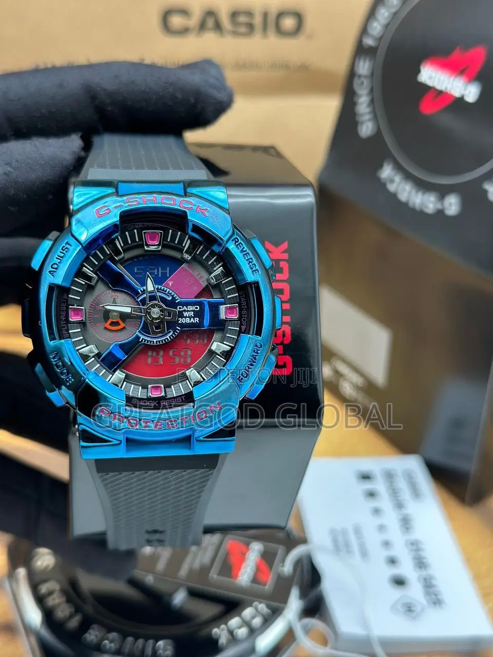 Casio G-Shock Stainless Steel Bezel GM-110-1A