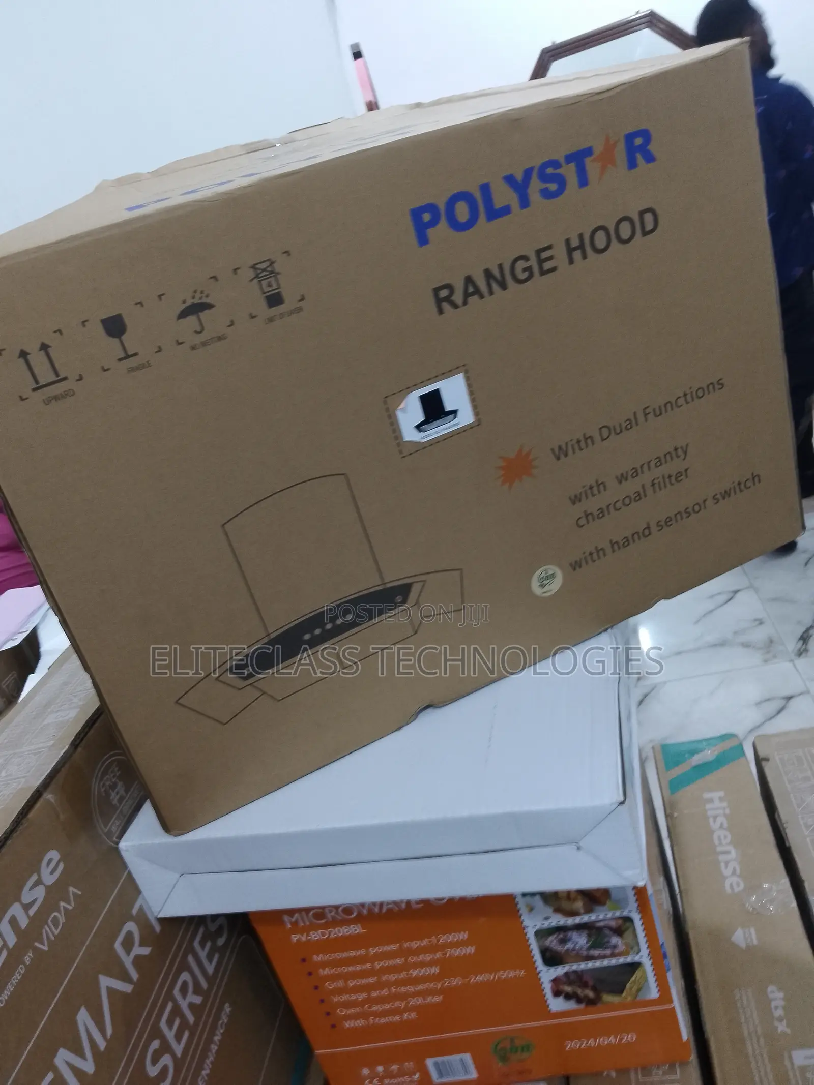 Top Choice Polystar 600mm Range Hood ''Pv-6009bd''