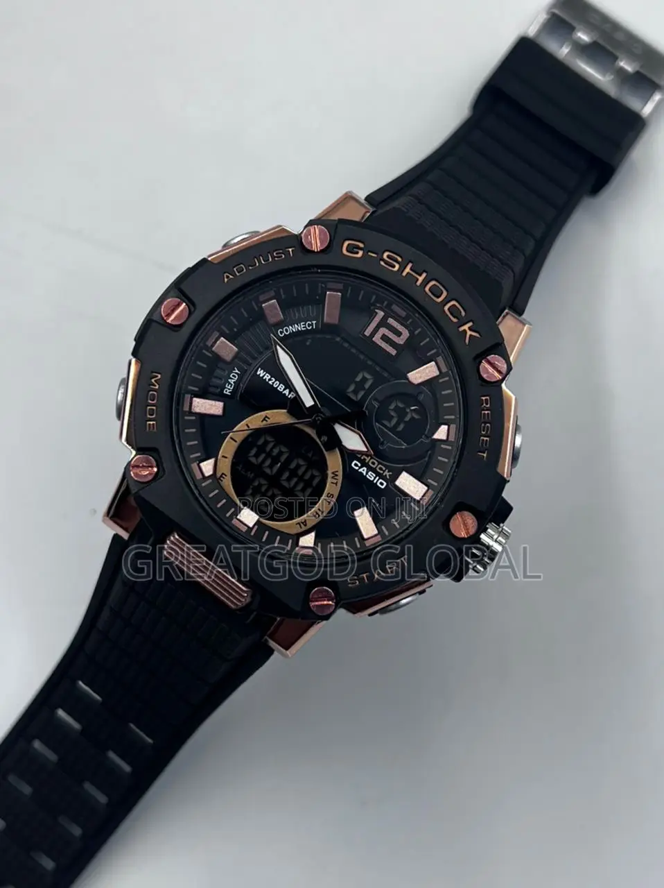 G-Shock Analogue + Digital Time Wristwatch 