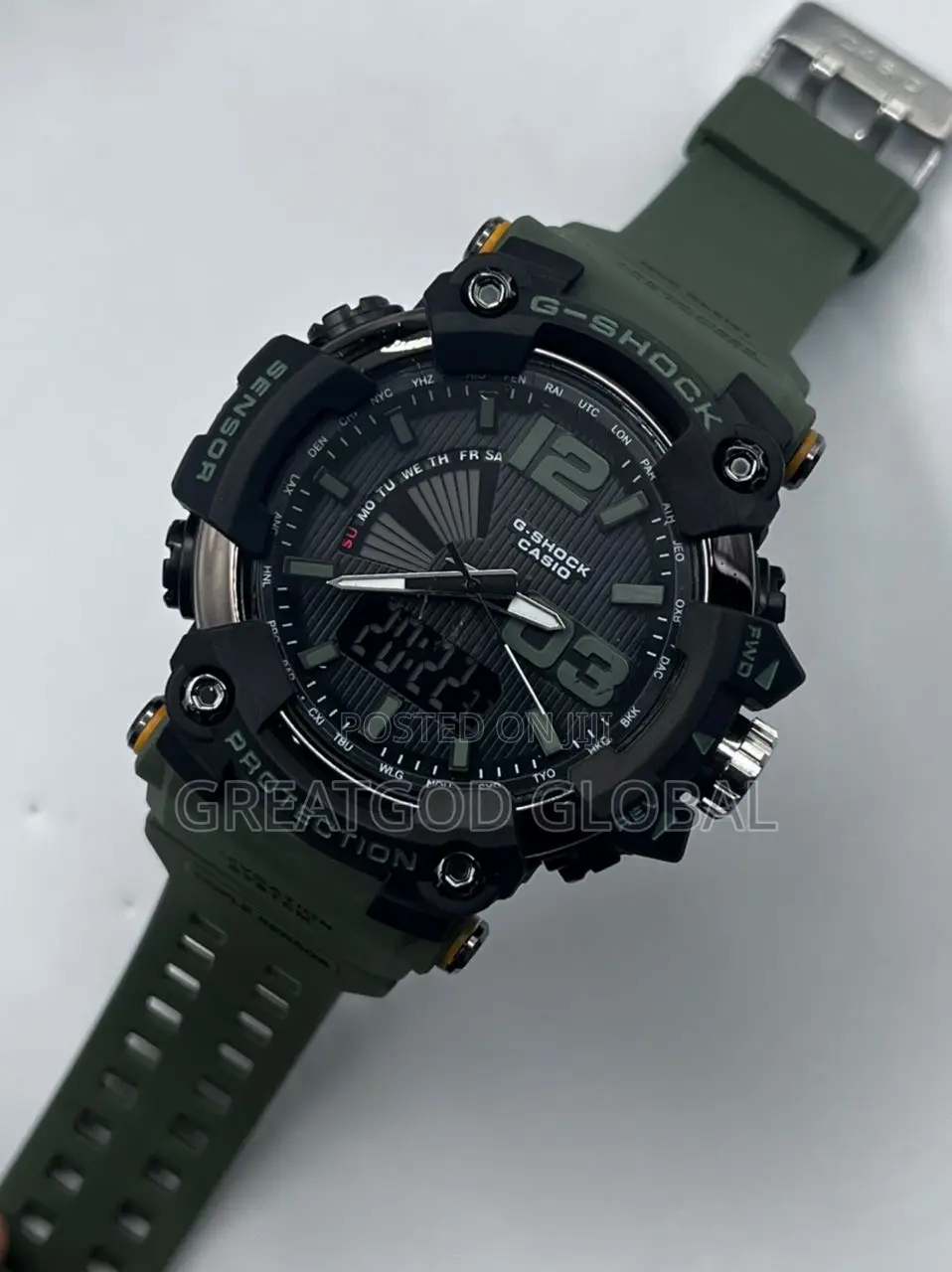 Unique G-Shock Analogue + Digital Time Wristwatch