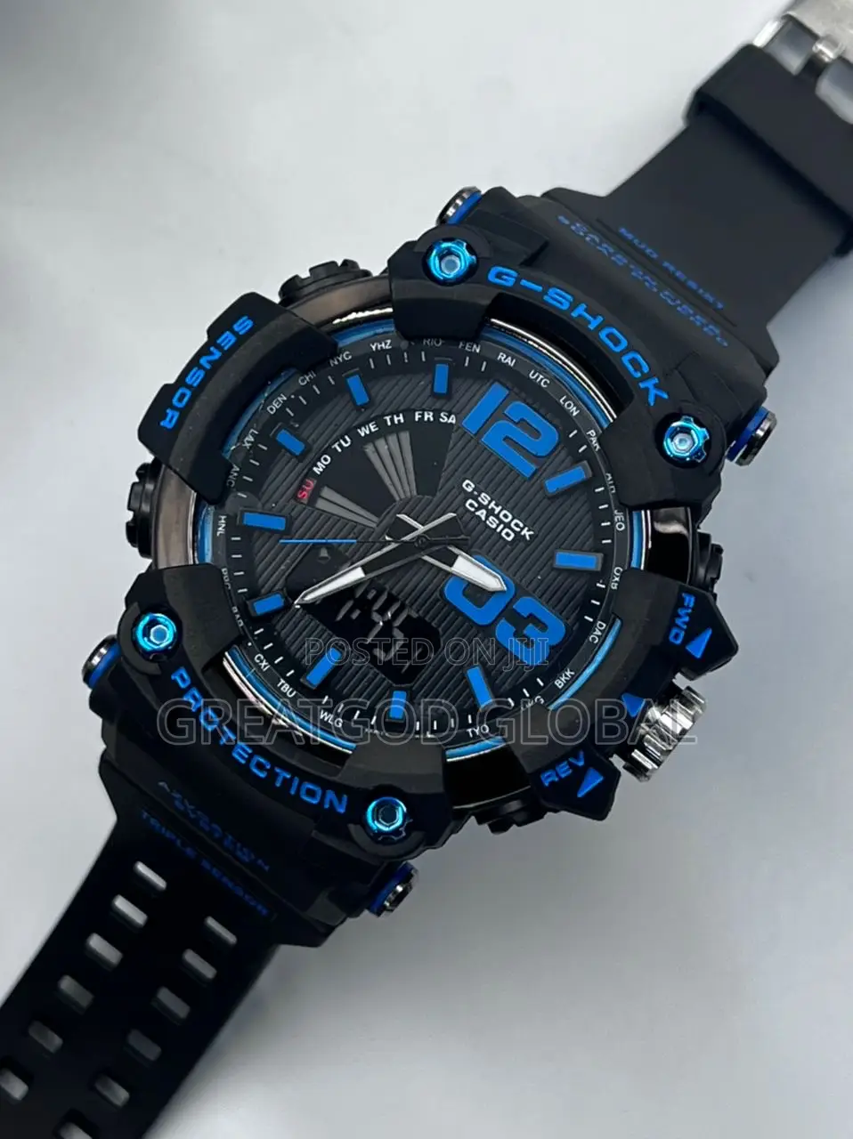 Unique G-Shock Analogue + Digital Time Wristwatch