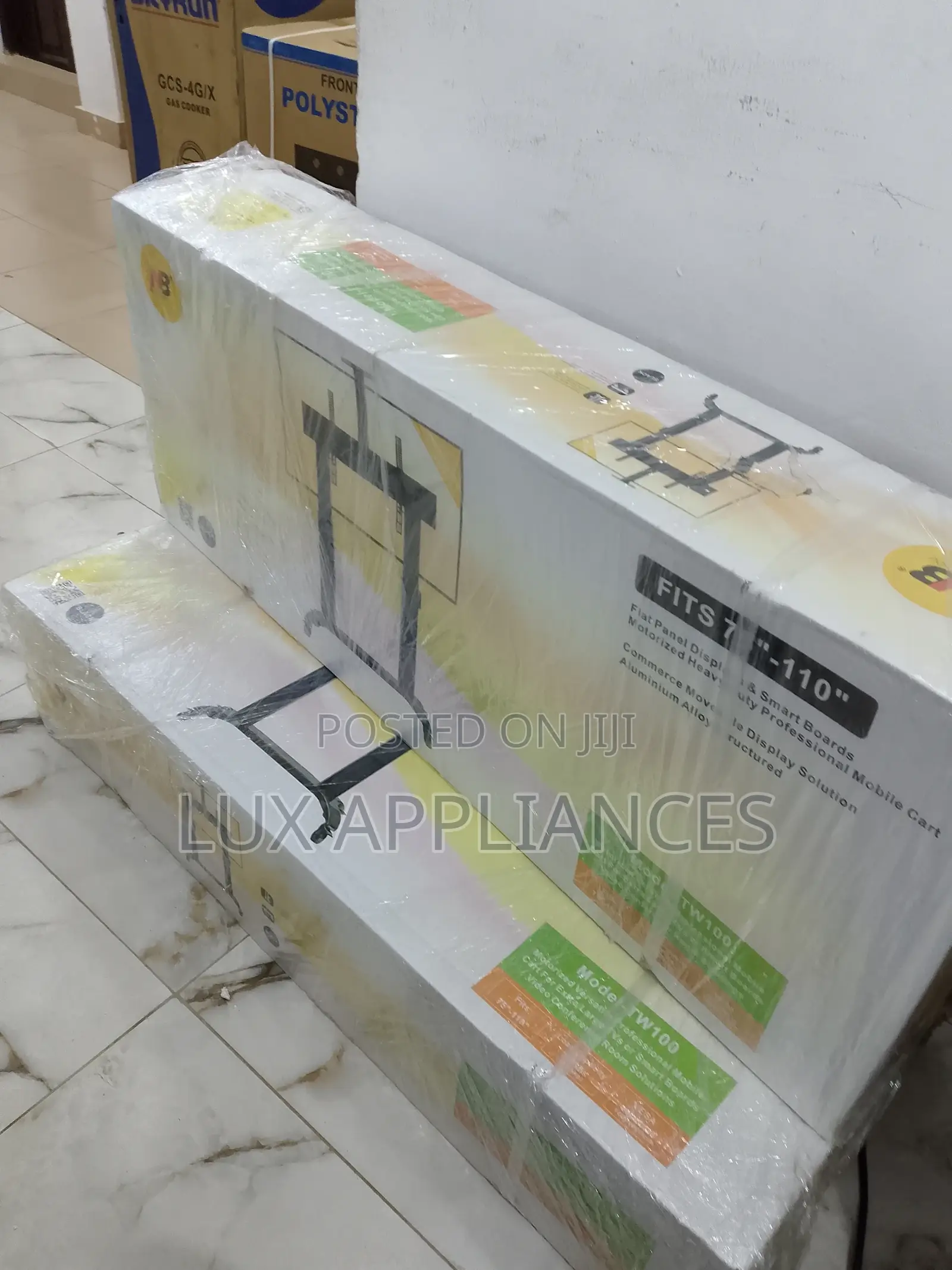 Unique Tv Trolley Moveable Hanger