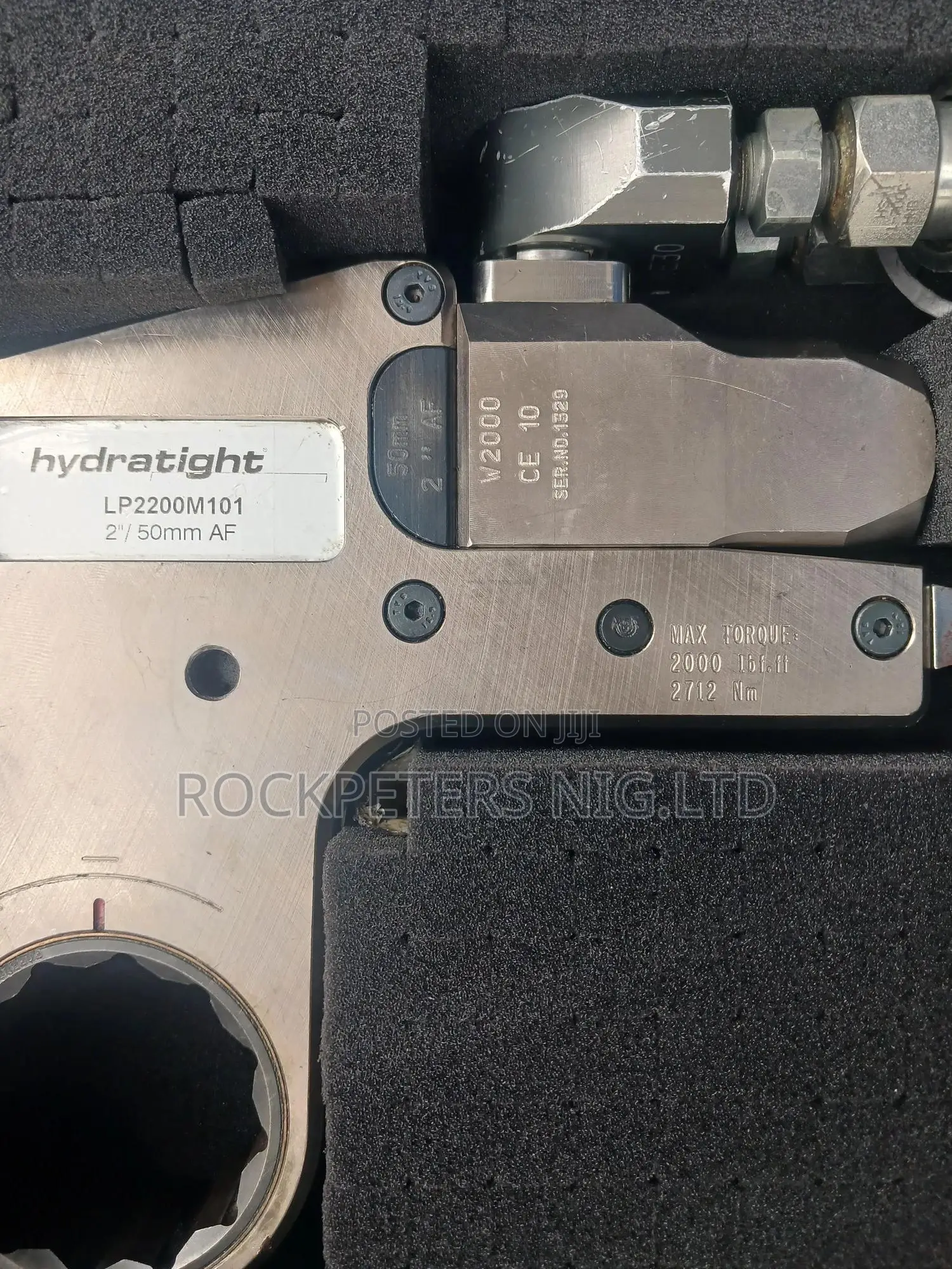 2" Hydratight Hydrualic Torque Wrench Ft.W2000 Low Profile Drive Unit