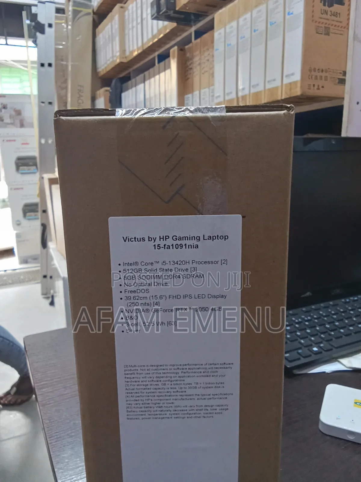 New Laptop HP Victus 15 8GB Intel Core I5 SSD 512GB