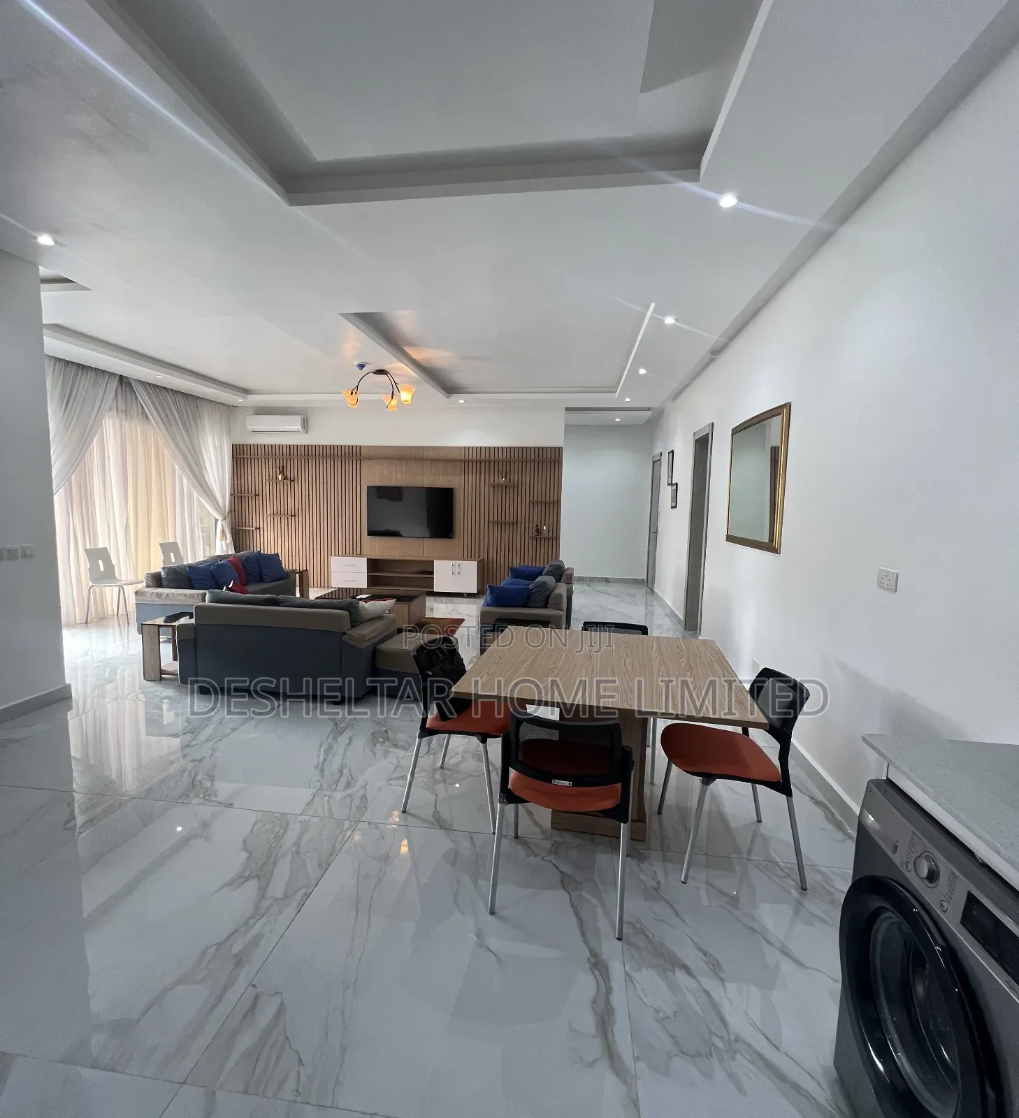 Furnished 2bdrm Block of Flats in Nest Apartment, Lekki Phase 1