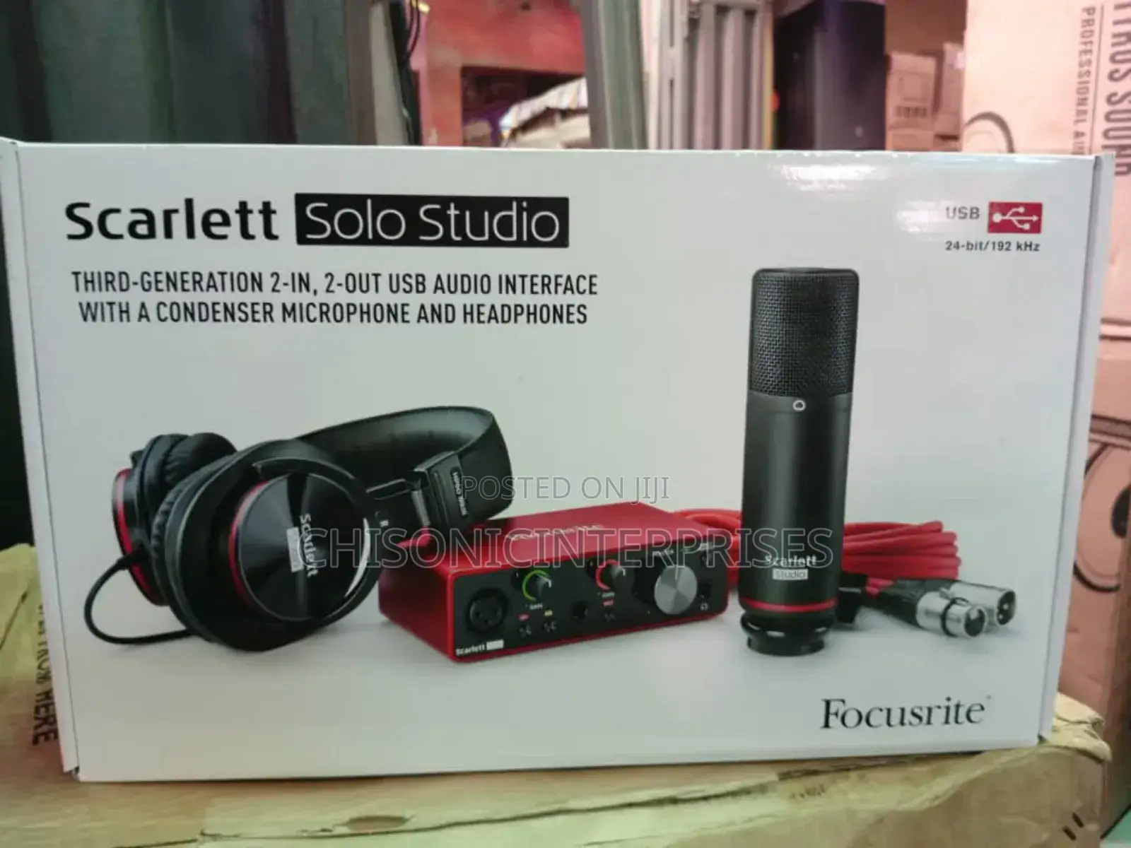 Scarlett Solo Studio 2i2