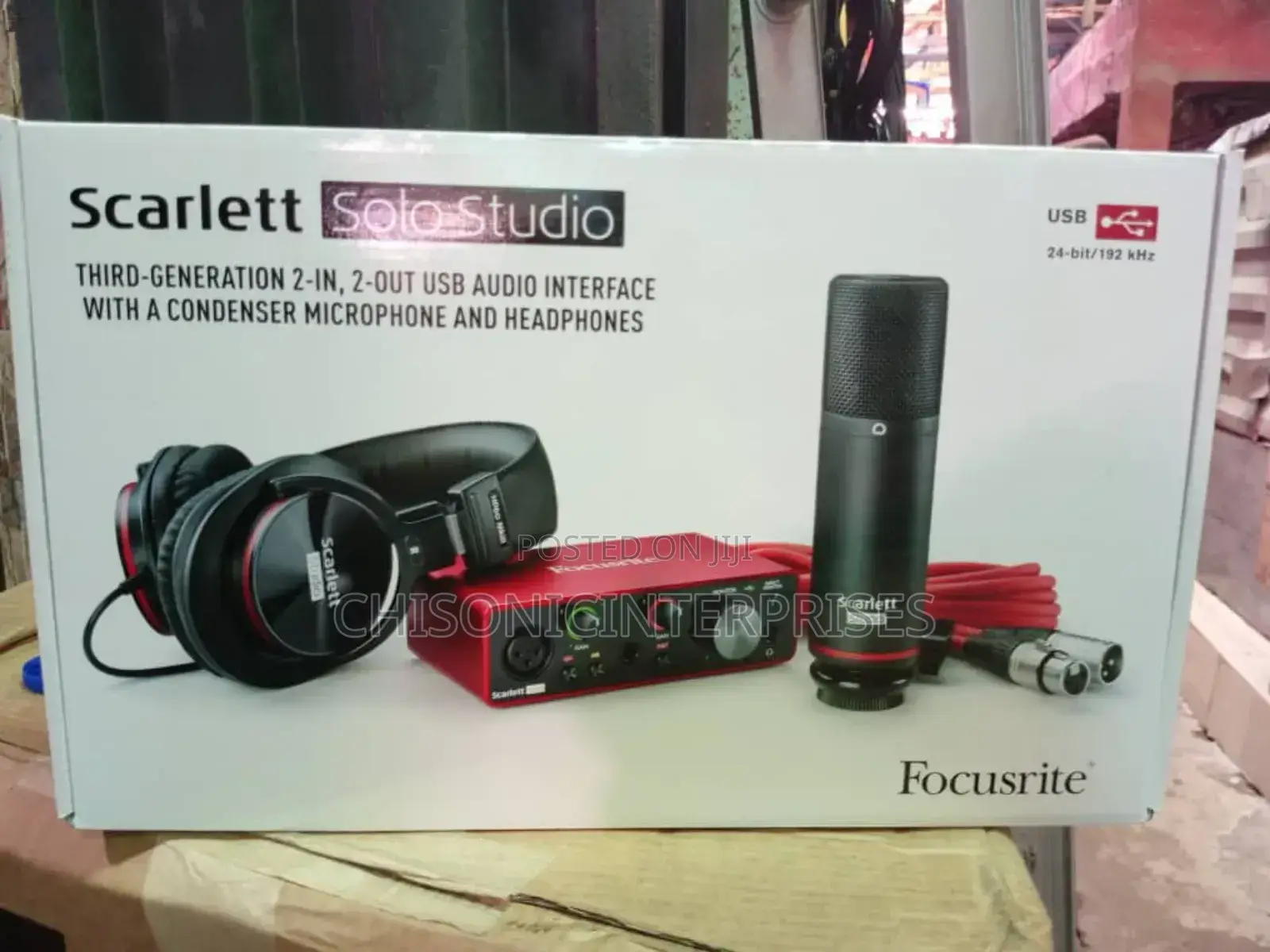 Scarlett Solo Studio 2i2