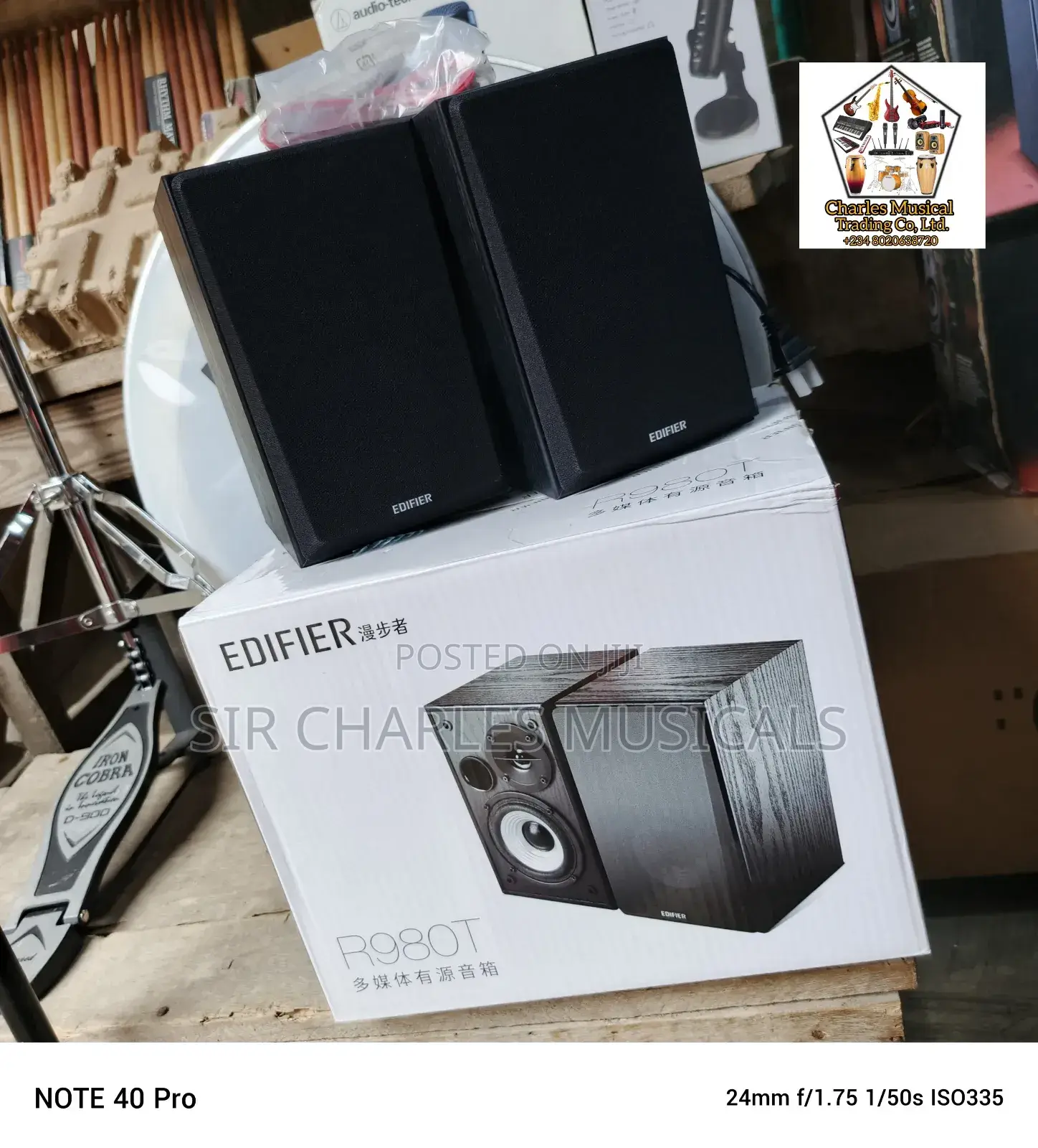 Original Edifier R980T Professional Studio Monitor