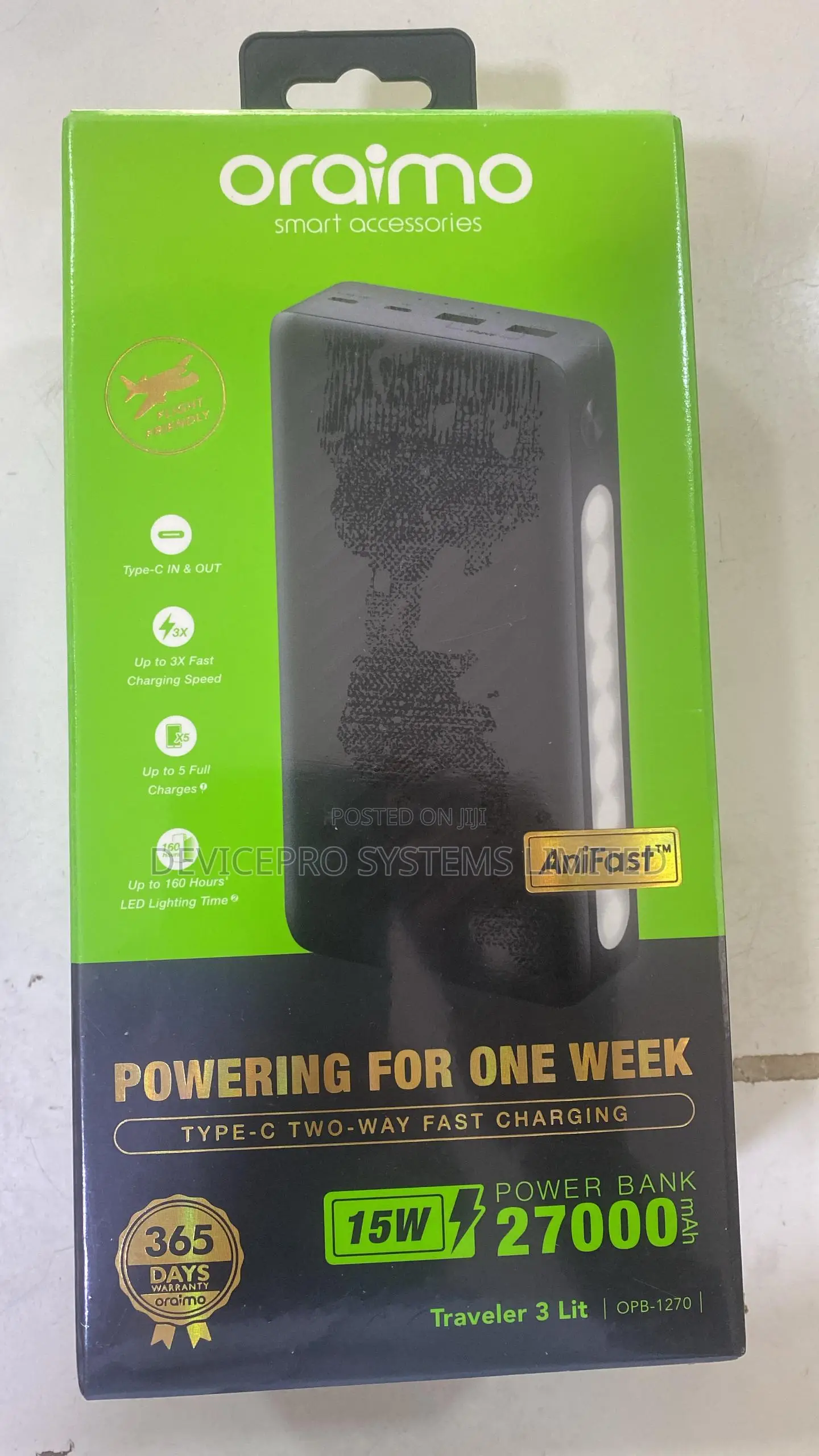 Oraimo 27000mah Power Bank