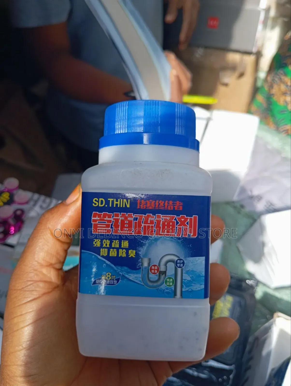 Powerful Toilet Blockage Flusher Sink Drain Cleaner Remover