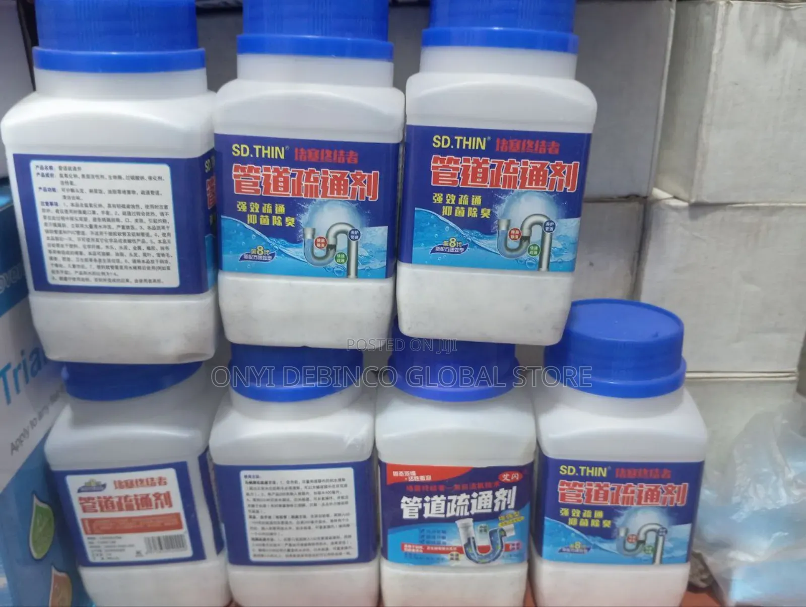 Powerful Toilet Blockage Flusher Sink Drain Cleaner Remover