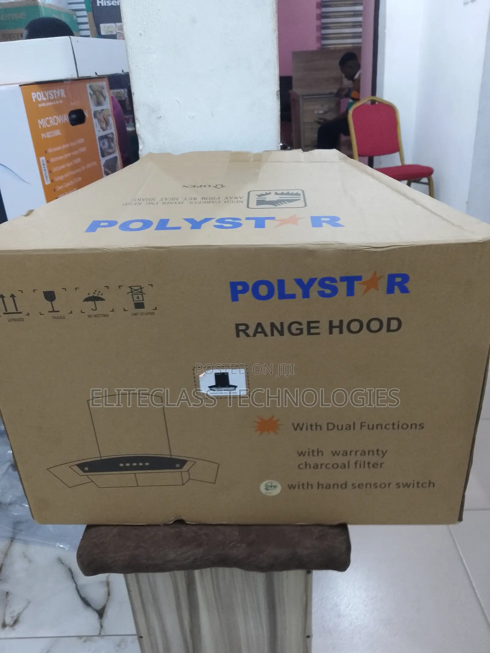 The Top Deal Polystar 600mm Range Hood ''Pv-6009bd''