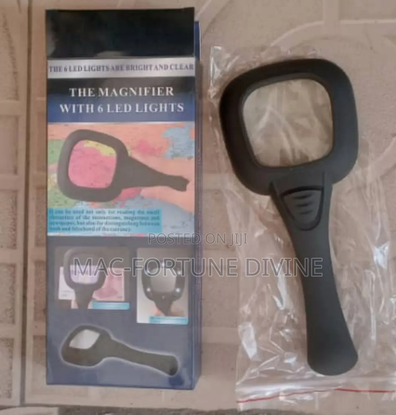 The Magnifier With 6 LED Lights