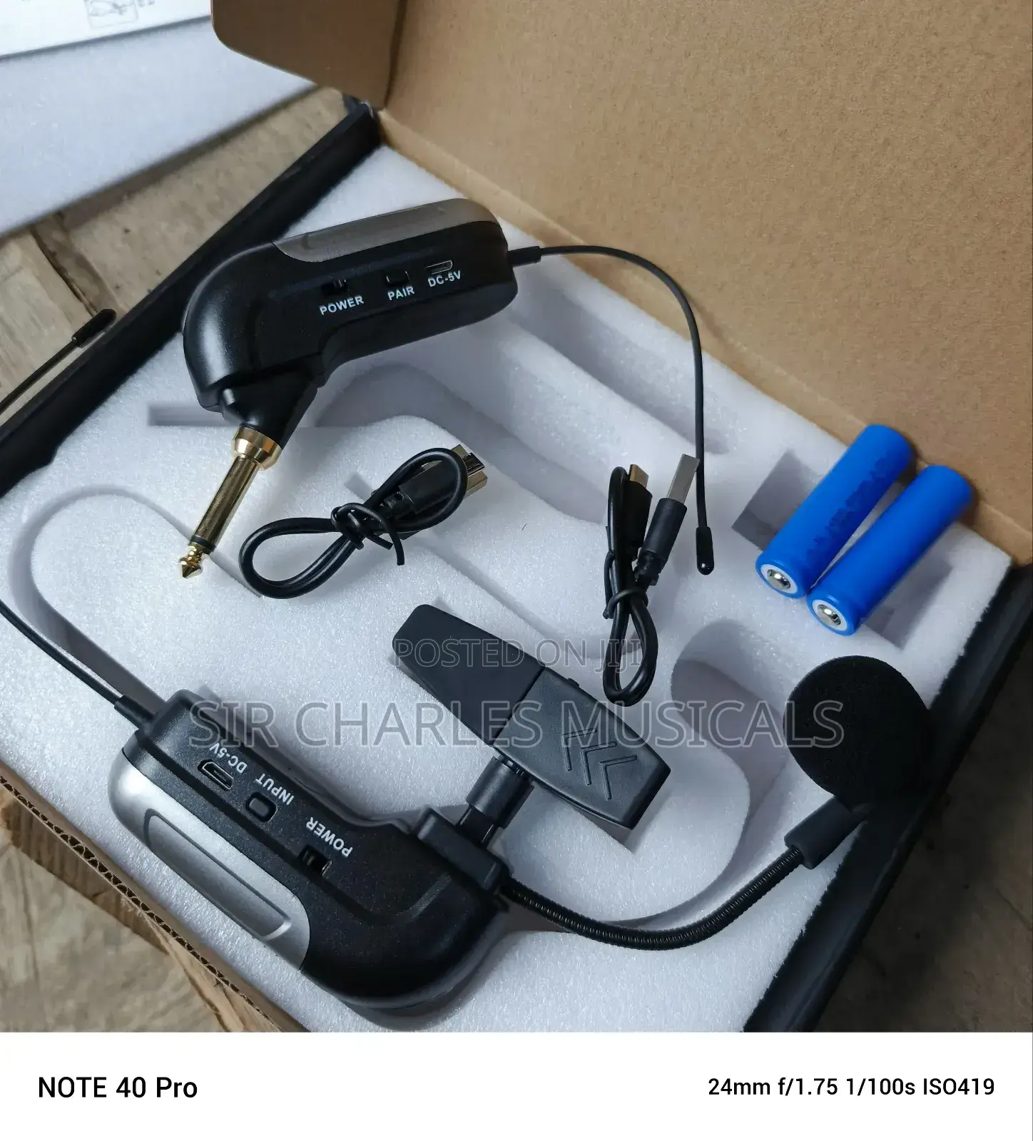 Original Wearable Wireless Microphone For Saxophone