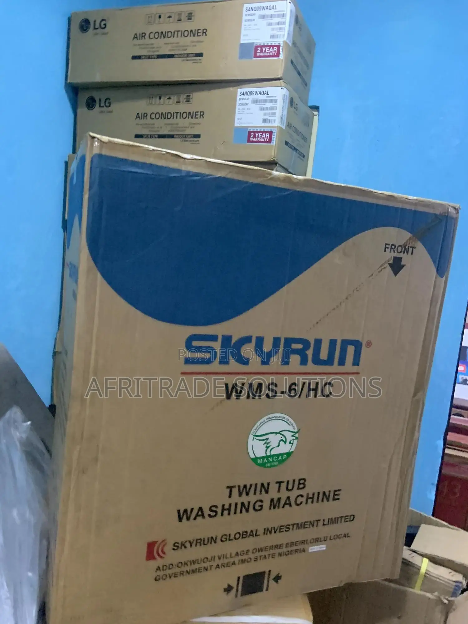 Skyrun Washing Machine 6kg | WMS-6/HC- Energy Saving