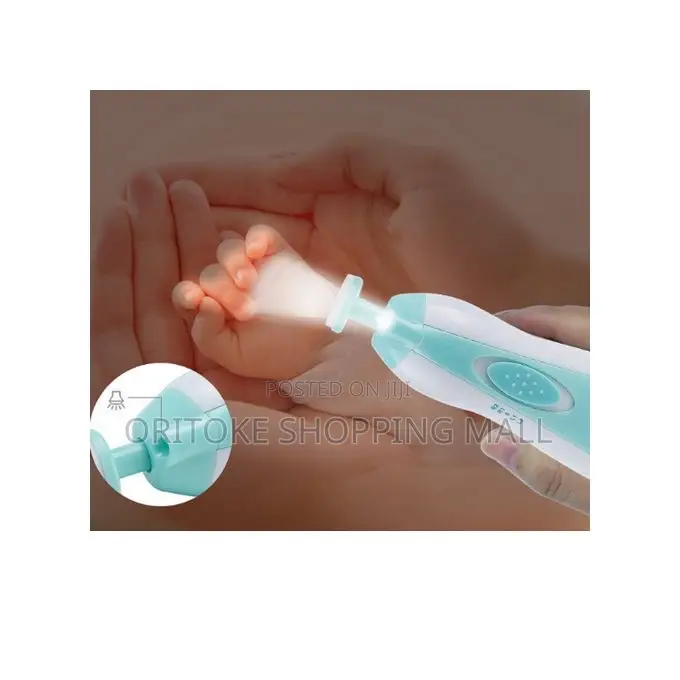 Safe Electric Baby Nail Cutter/Trimmer-Blue