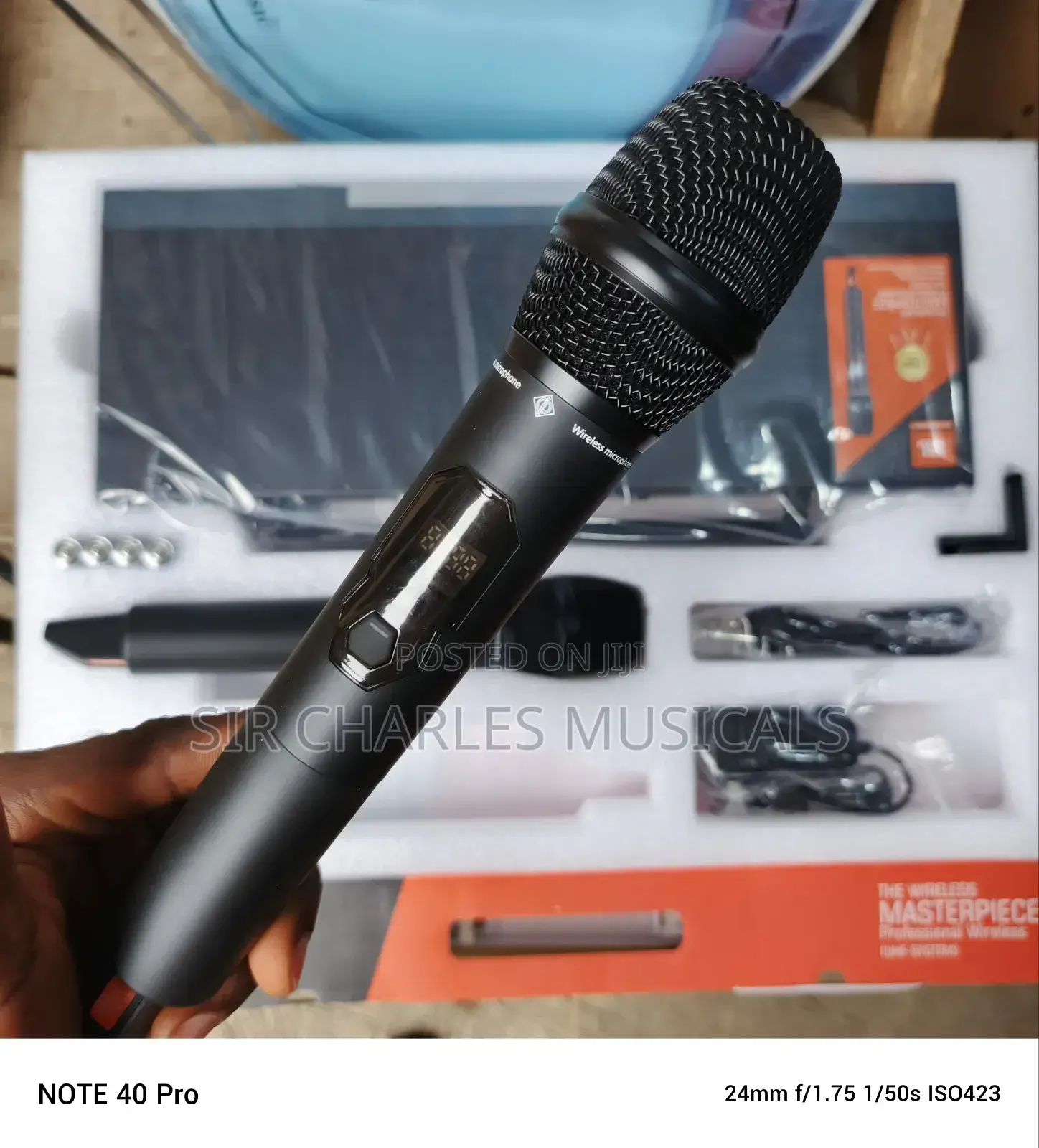Original JBL KMC-8 Professional Wireless Microphone