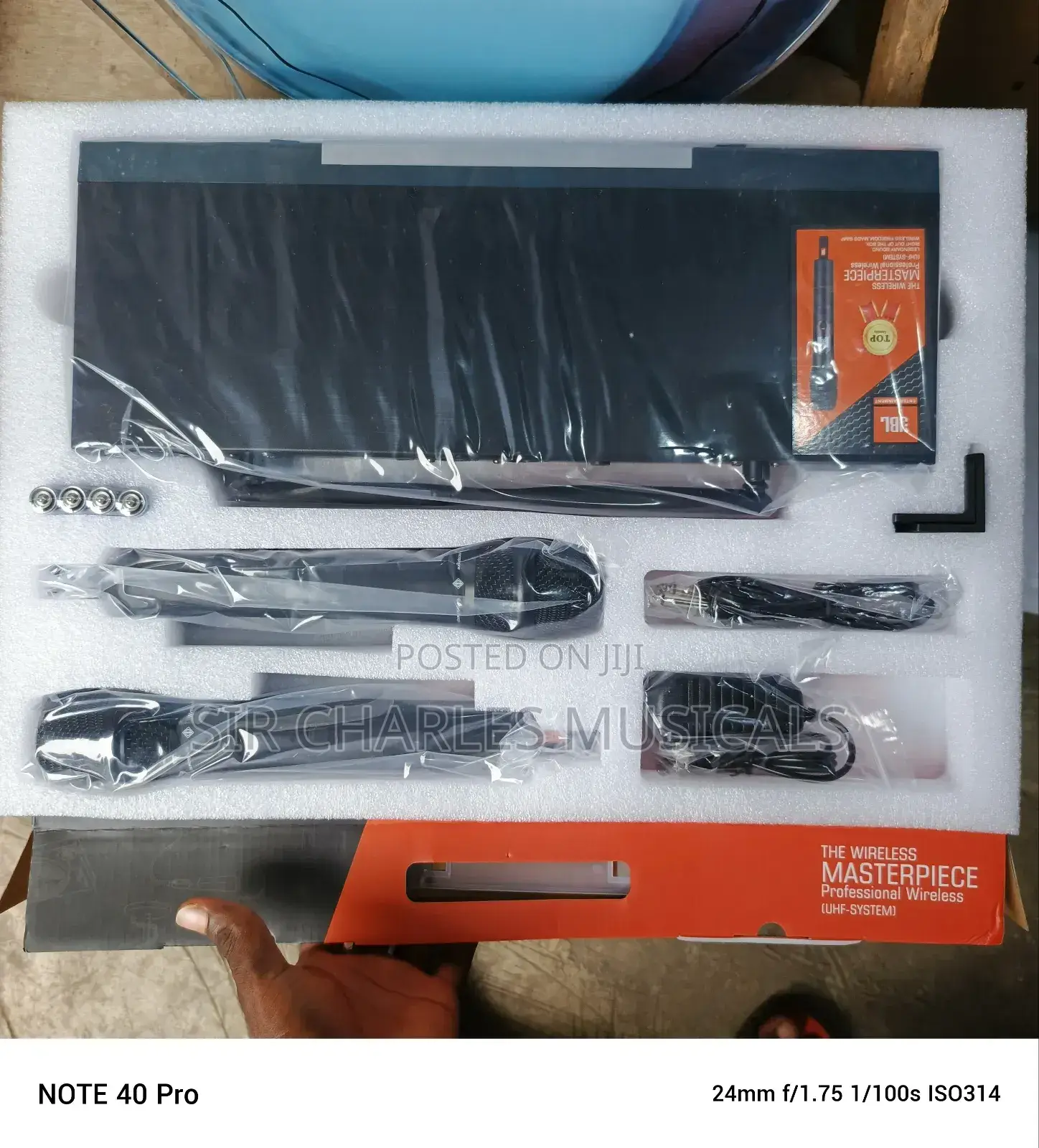 Original JBL KMC-8 Professional Wireless Microphone