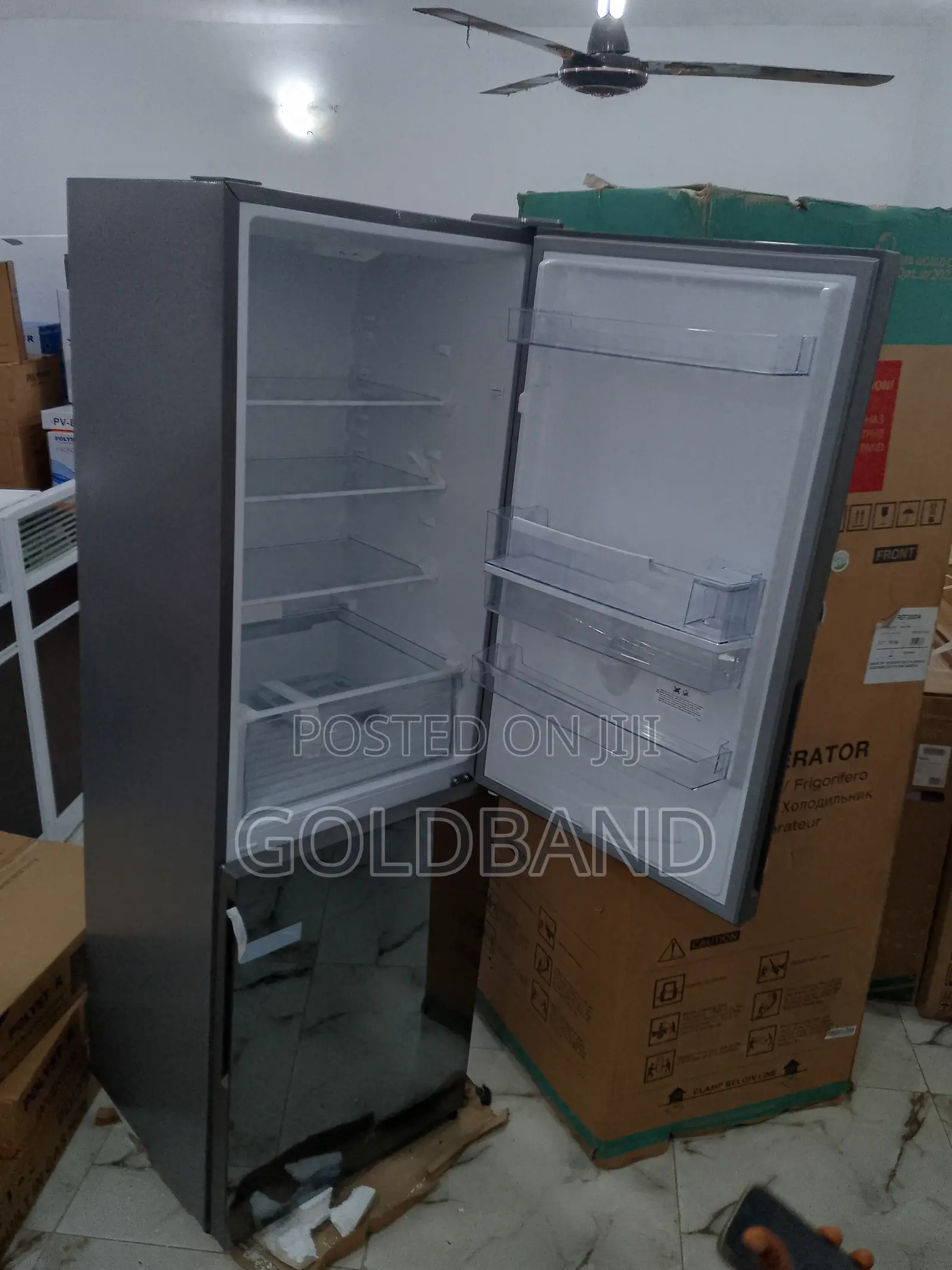 Ref308dr Hisense Refrigerator Double Door "Silver'