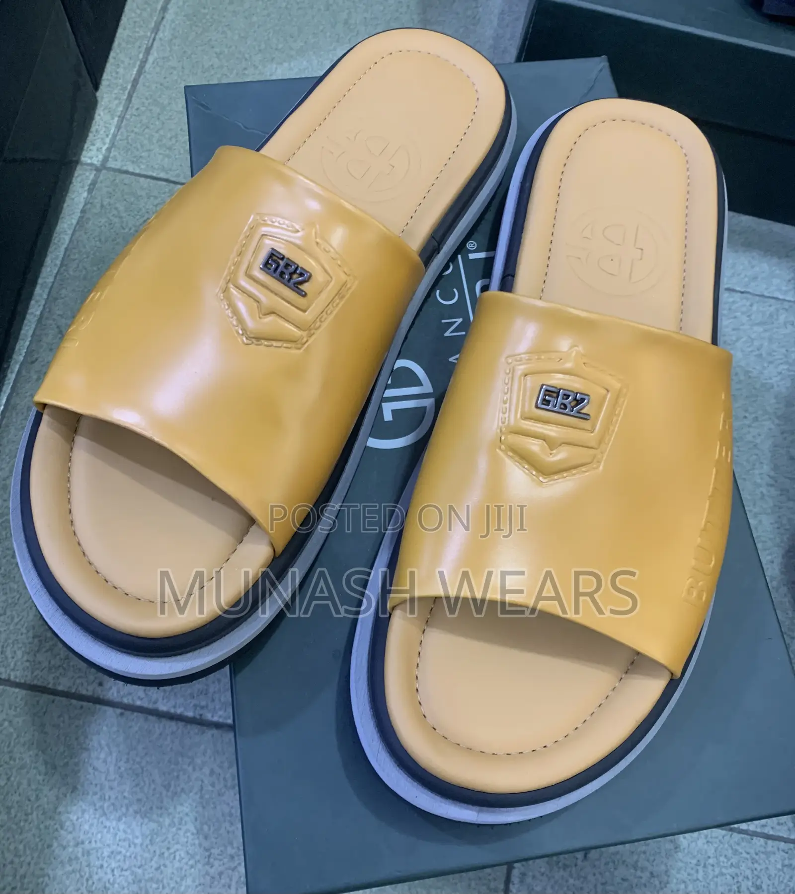 Pure Italian Butteri Leather Slipers