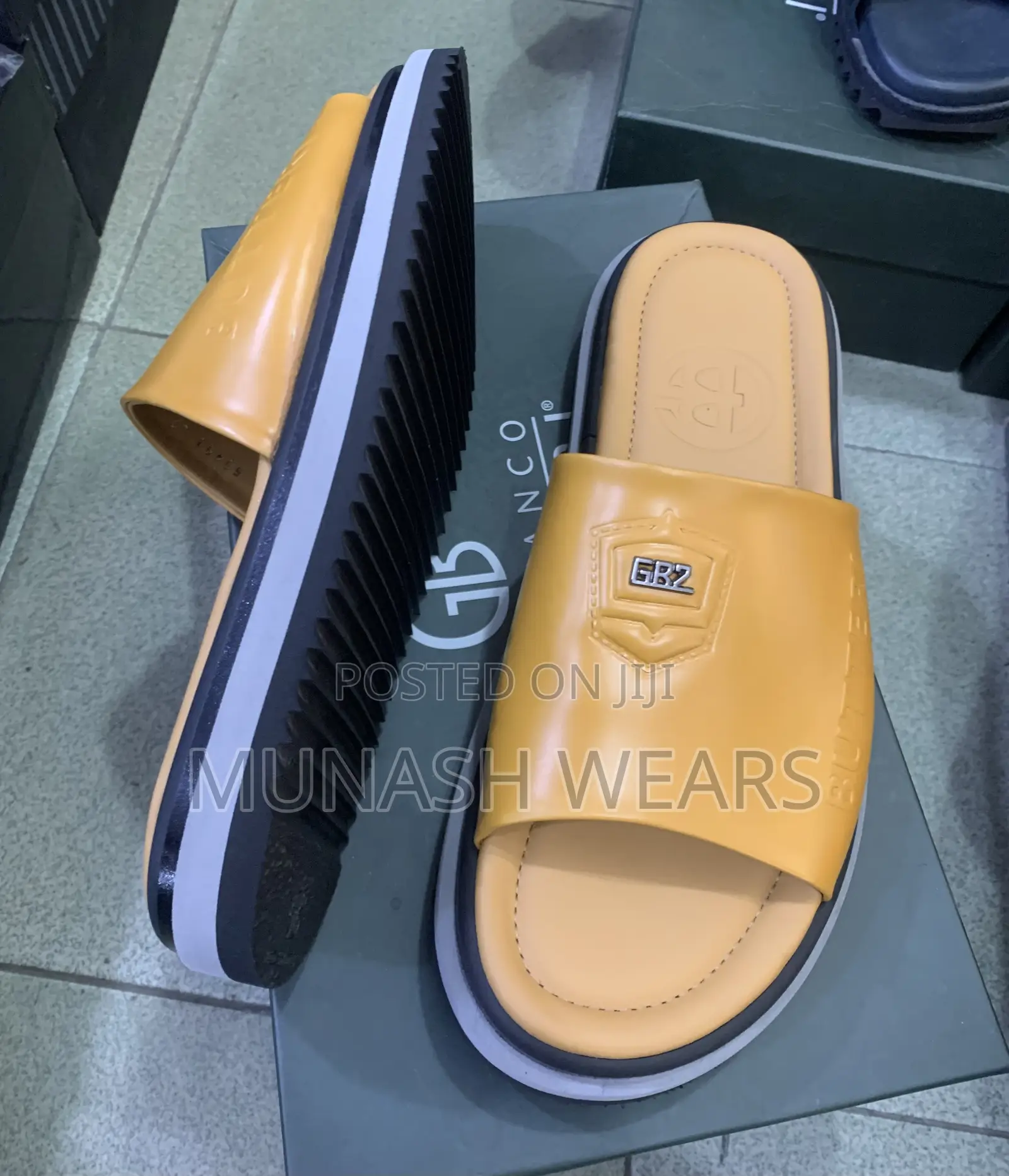 Pure Italian Butteri Leather Slipers