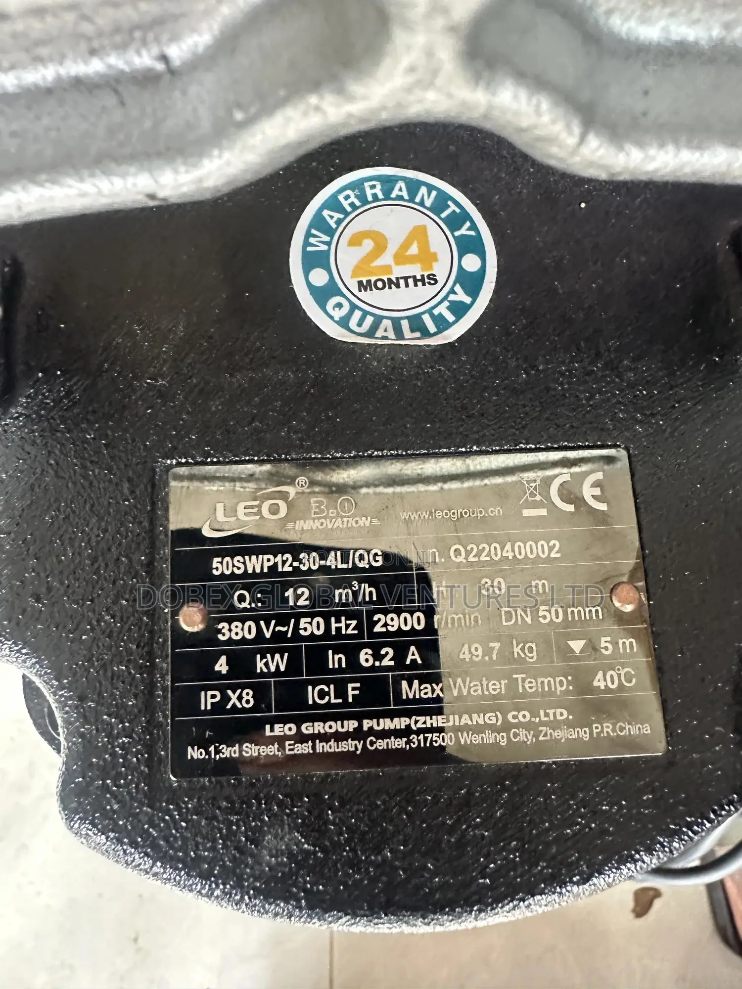 Heavy Duty Sewage Pump